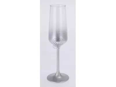 Flûte à champagne ton argent 195ml NEROLI