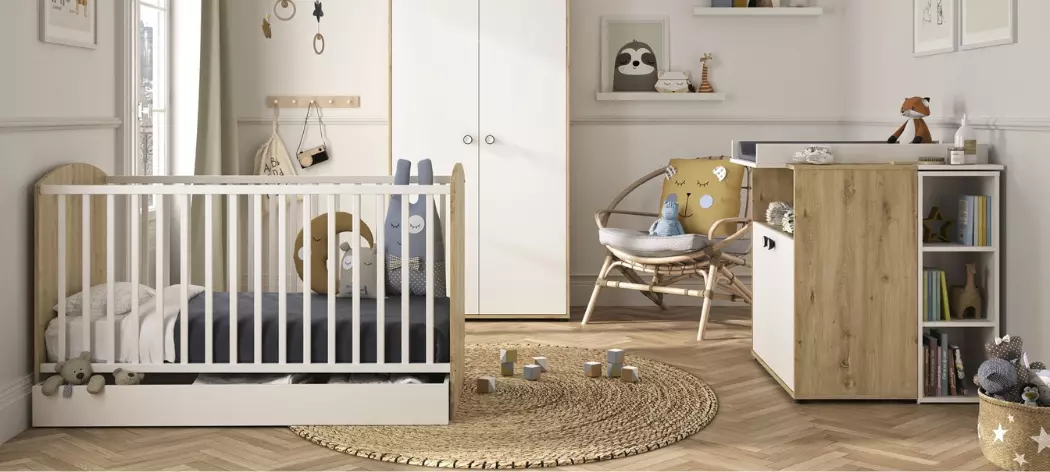 Lit de bébé 6 éléments ARTHUR Lit de bébé 6 éléments ARTHUR