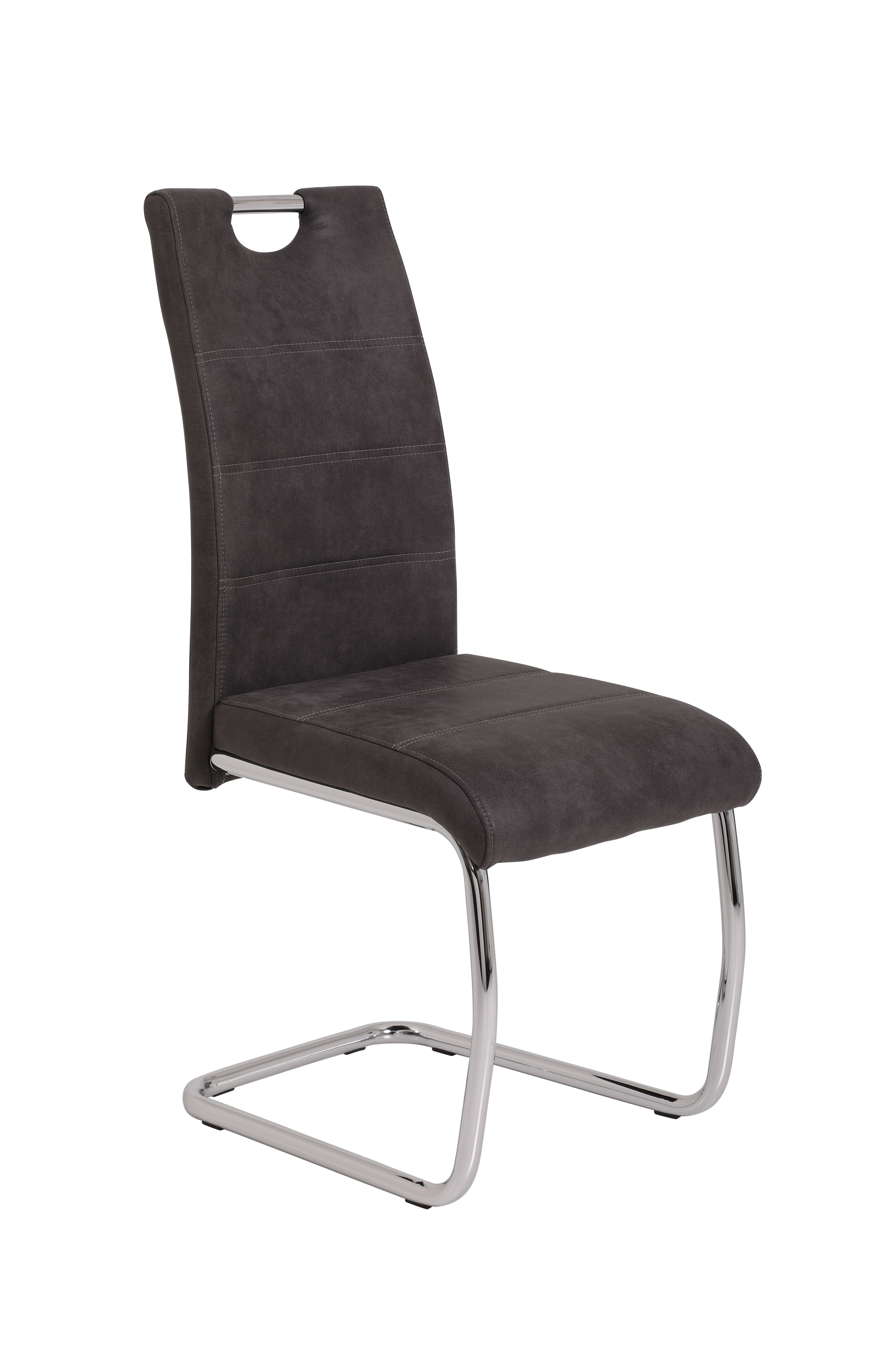 Chaise à piètement luge FLORA II S