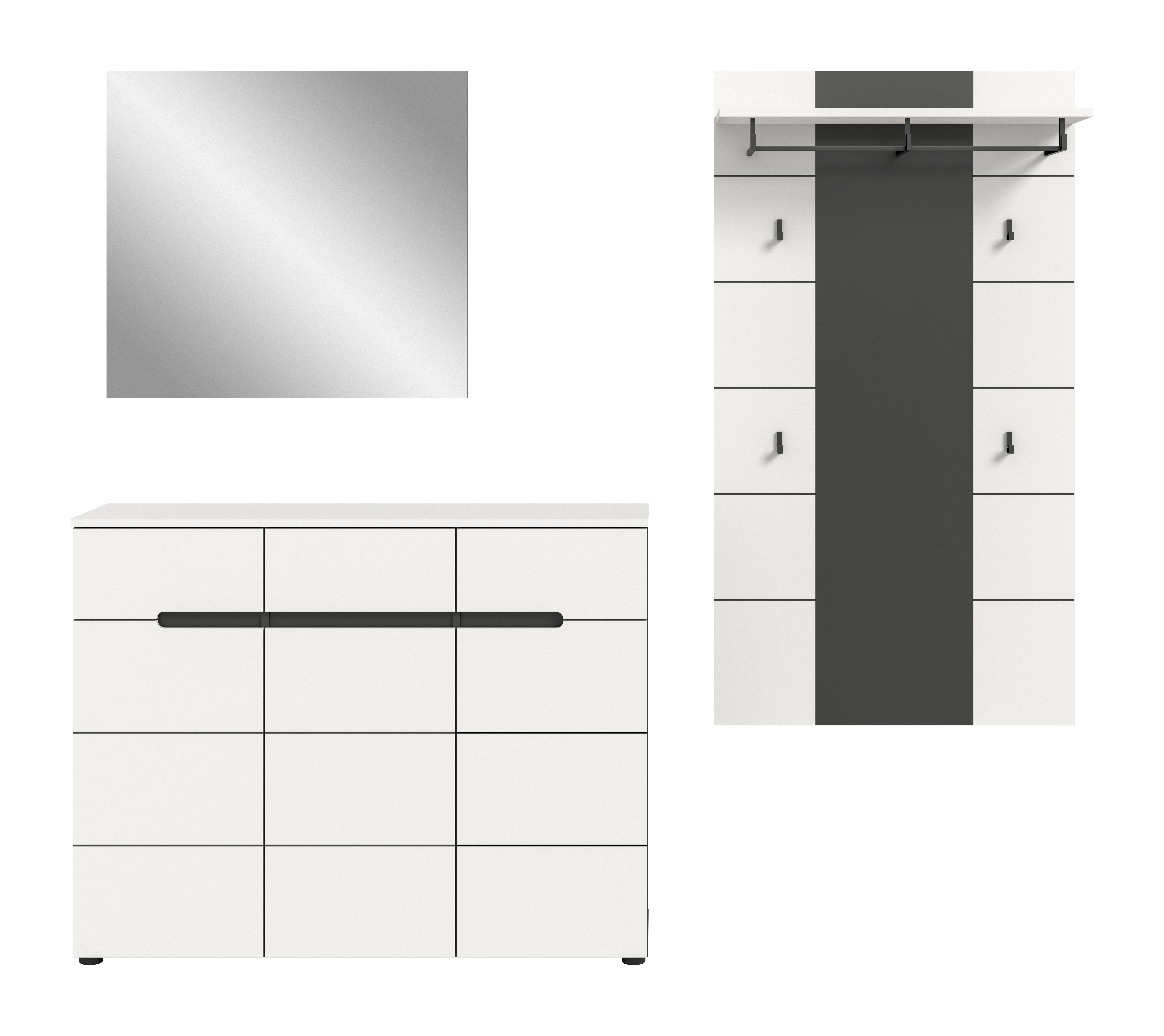 Vestiaire combiné 3 éléments GOBA