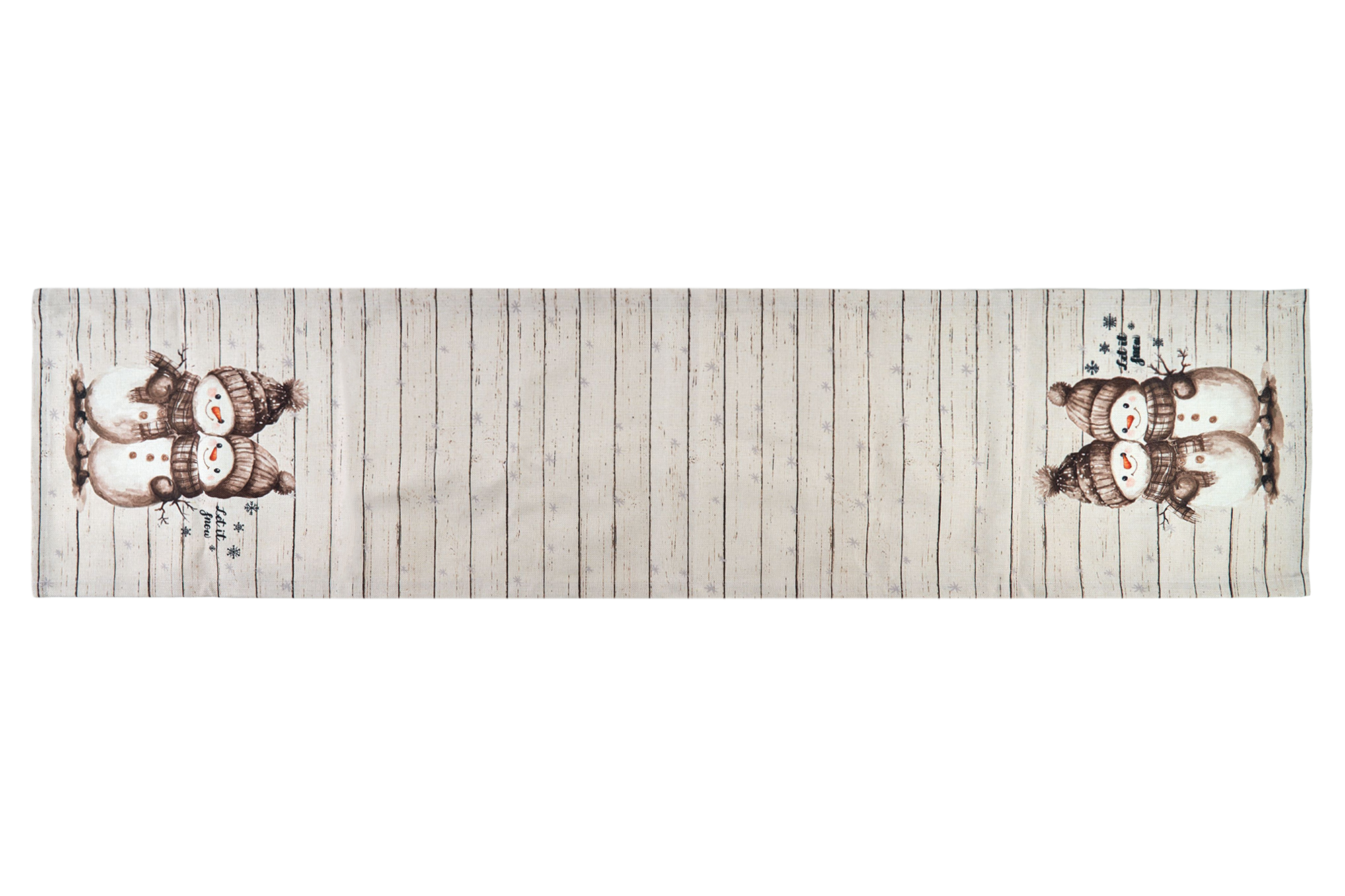 Chemin de table bonhomme de neige SCHNEEBELLAS