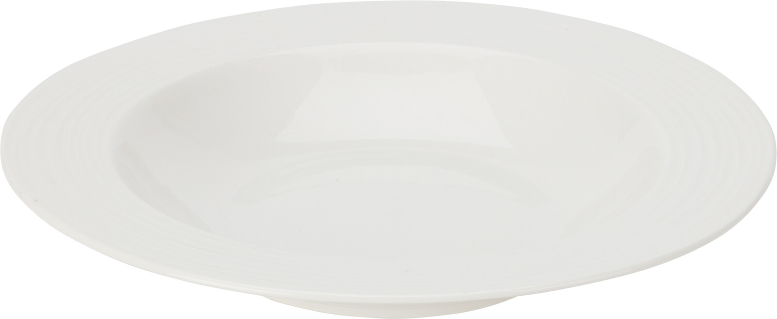 Assiette creuse en porcelaine 23cm WHITE Assiette creuse en porcelaine 23cm WHITE