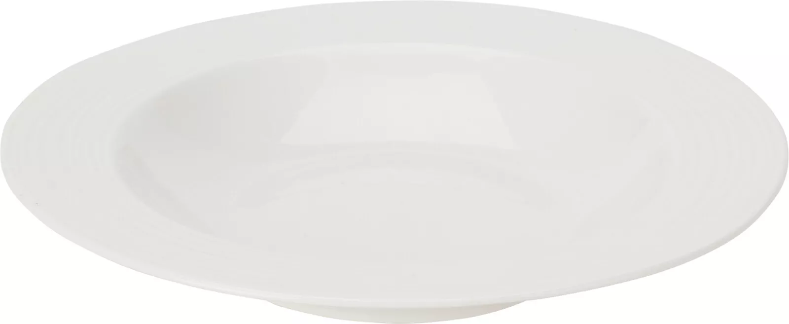 Assiette creuse en porcelaine 23cm WHITE