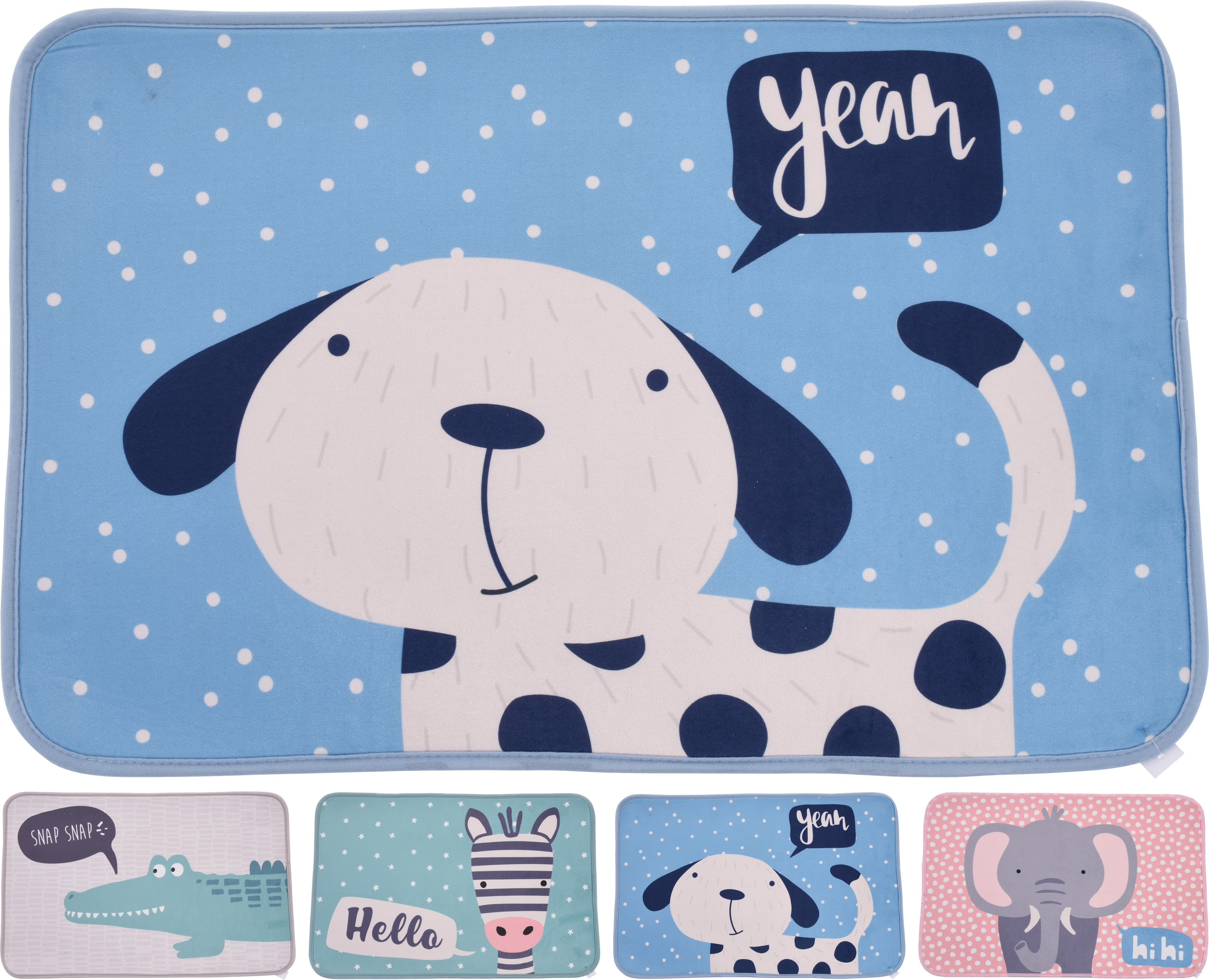 Tapis pour chambre d'enfant Motifs animaux