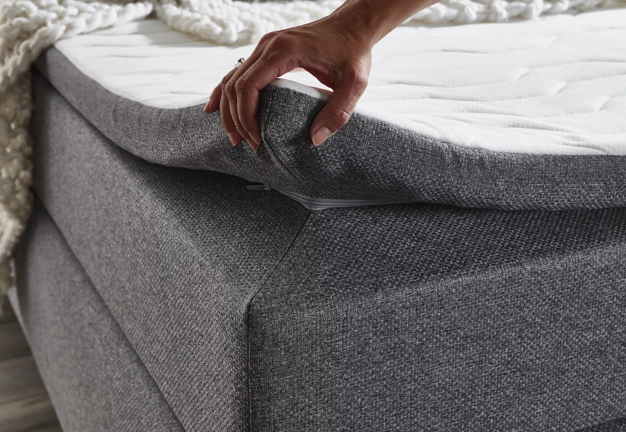 Lit boxspring LAGOS