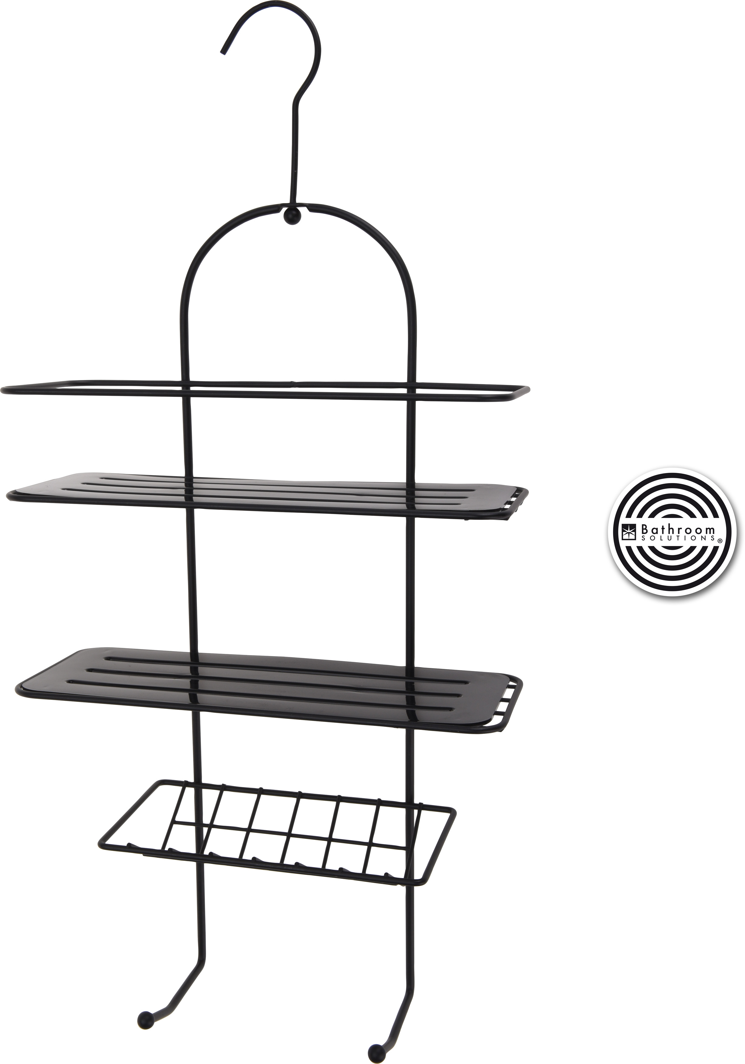 Etagère de douche ton noir Etagère de douche ton noir