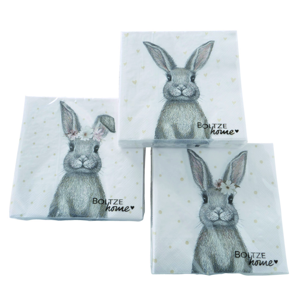 Lot de 20 serviettes BELLA