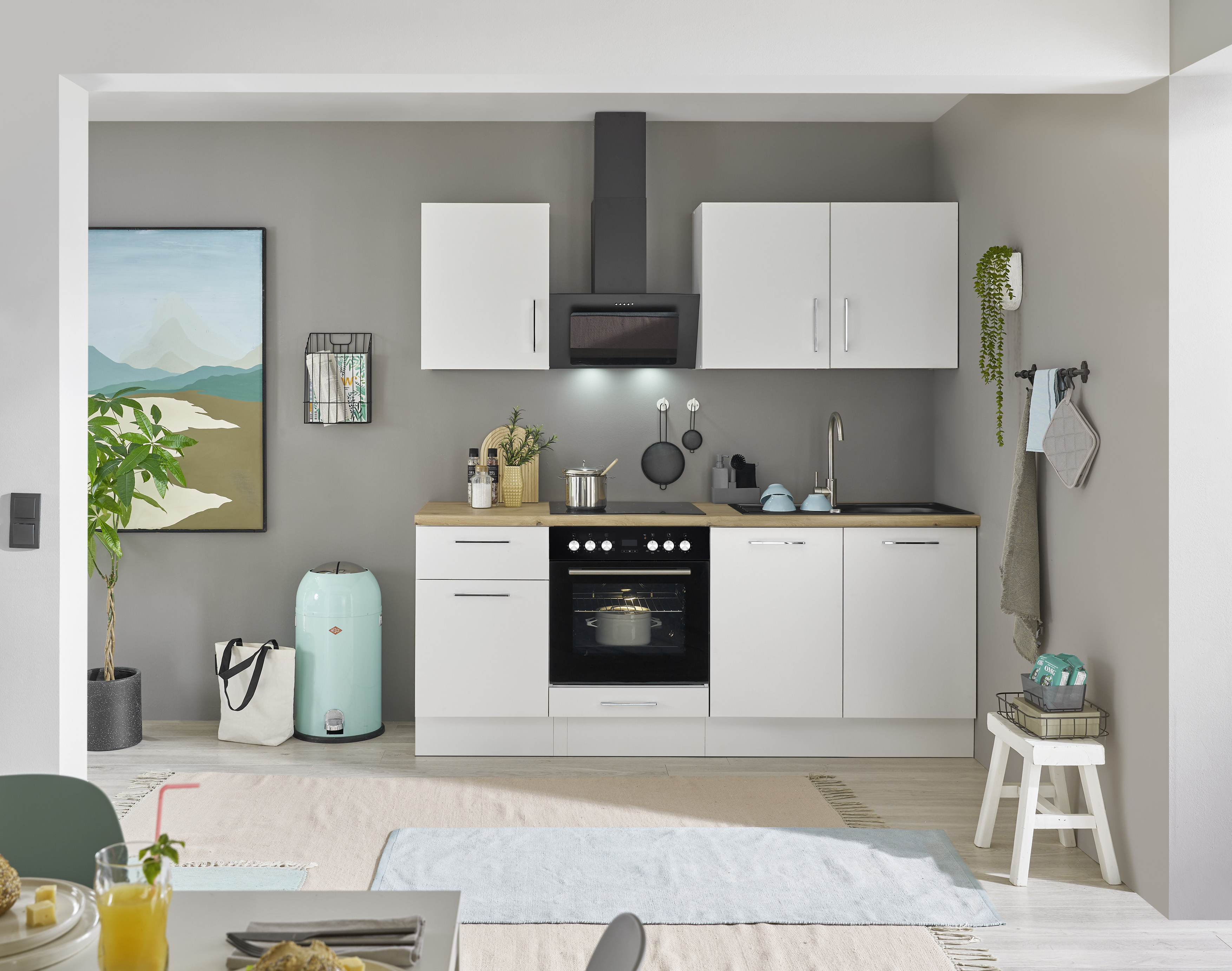 Bloc cuisine avec électroménager CORNWALL (bloc) I