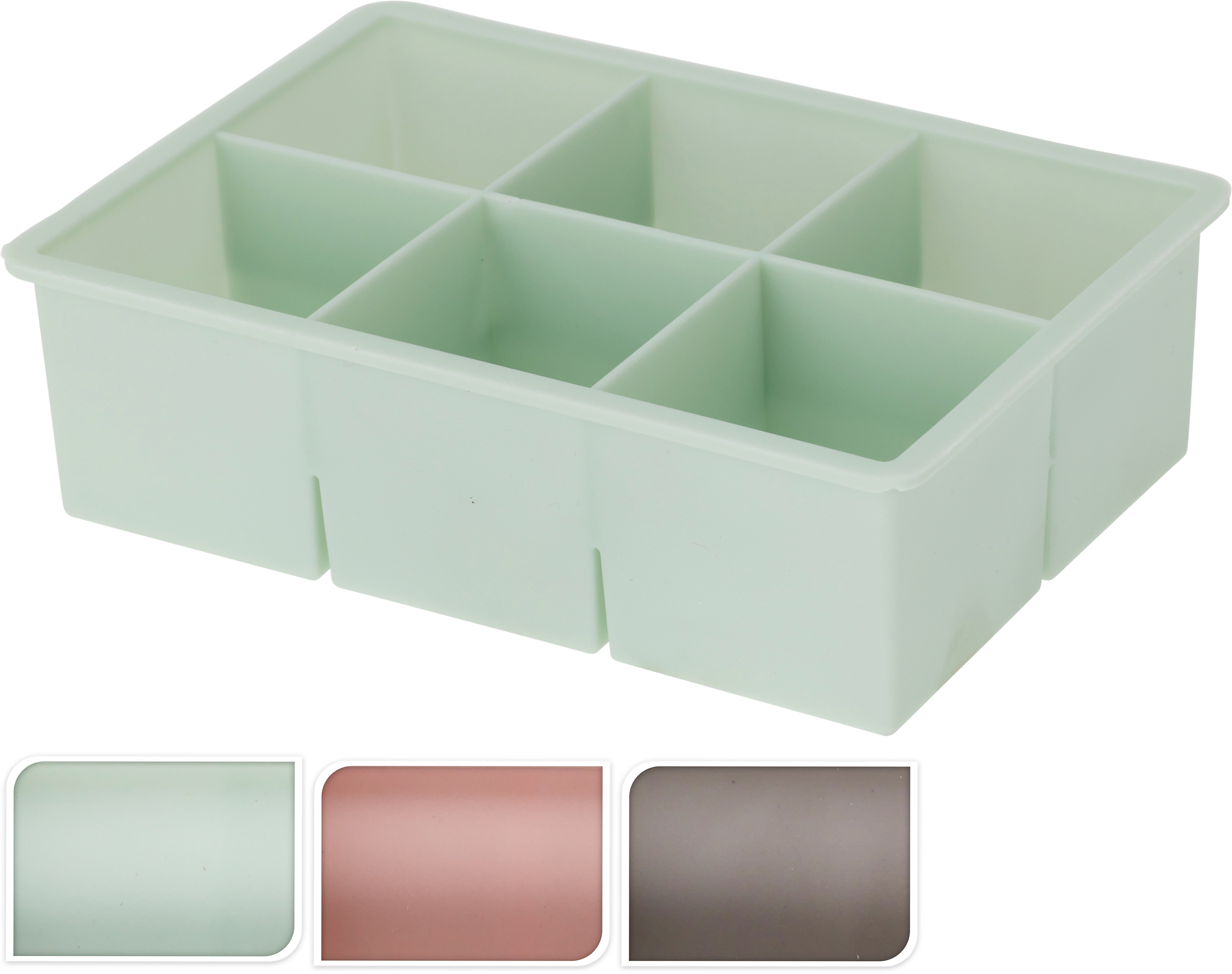 Bac à glaçons pour 6 glaçons KITCHEN Bac à glaçons pour 6 glaçons KITCHEN