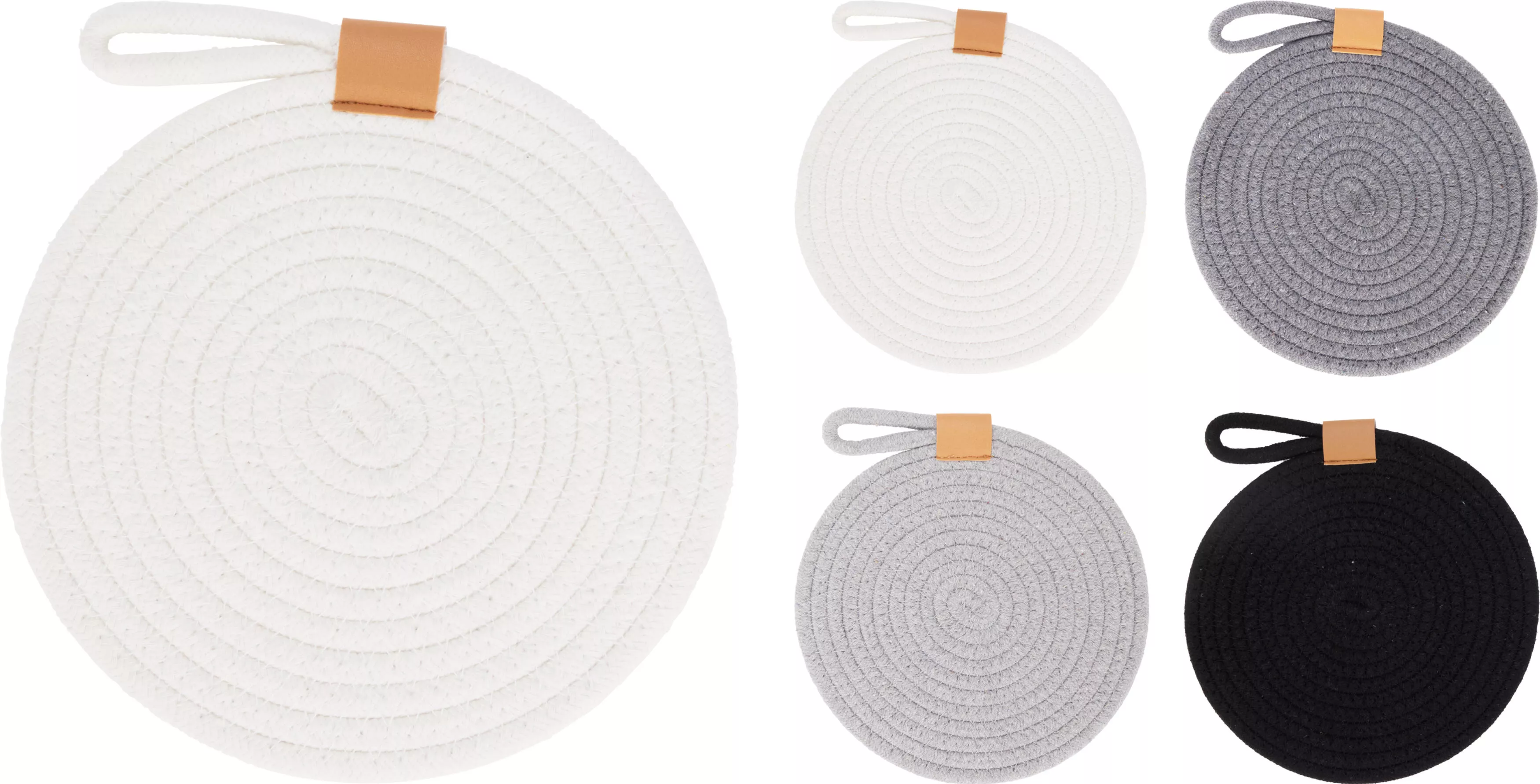 Lot de 4 sous-verres EH