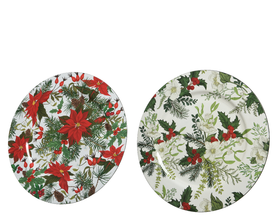 Assiette décorative WINTERBLUMEN