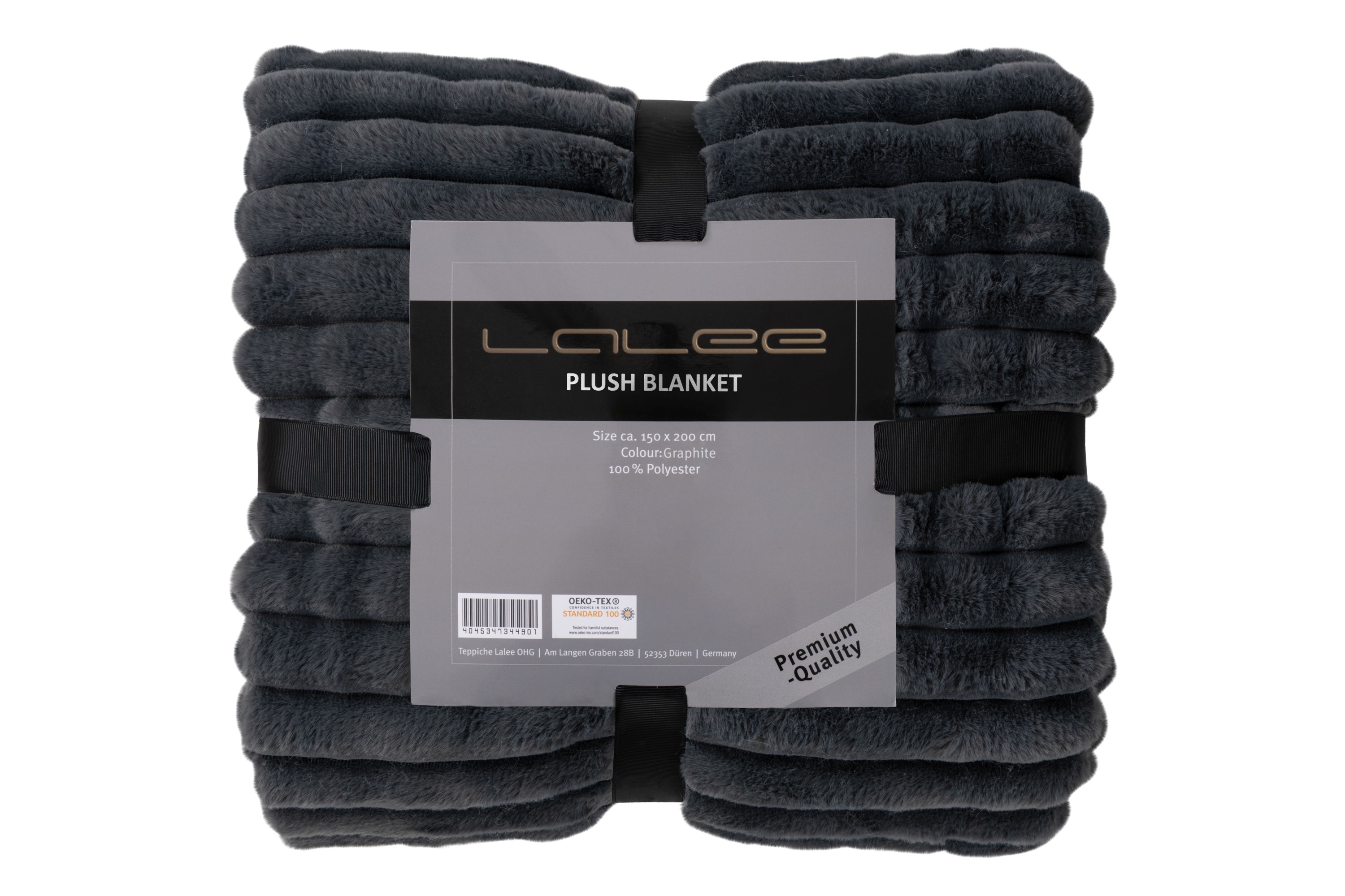 Plaid aspect velours côtelé PLUSH BLANKET Plaid aspect velours côtelé PLUSH BLANKET