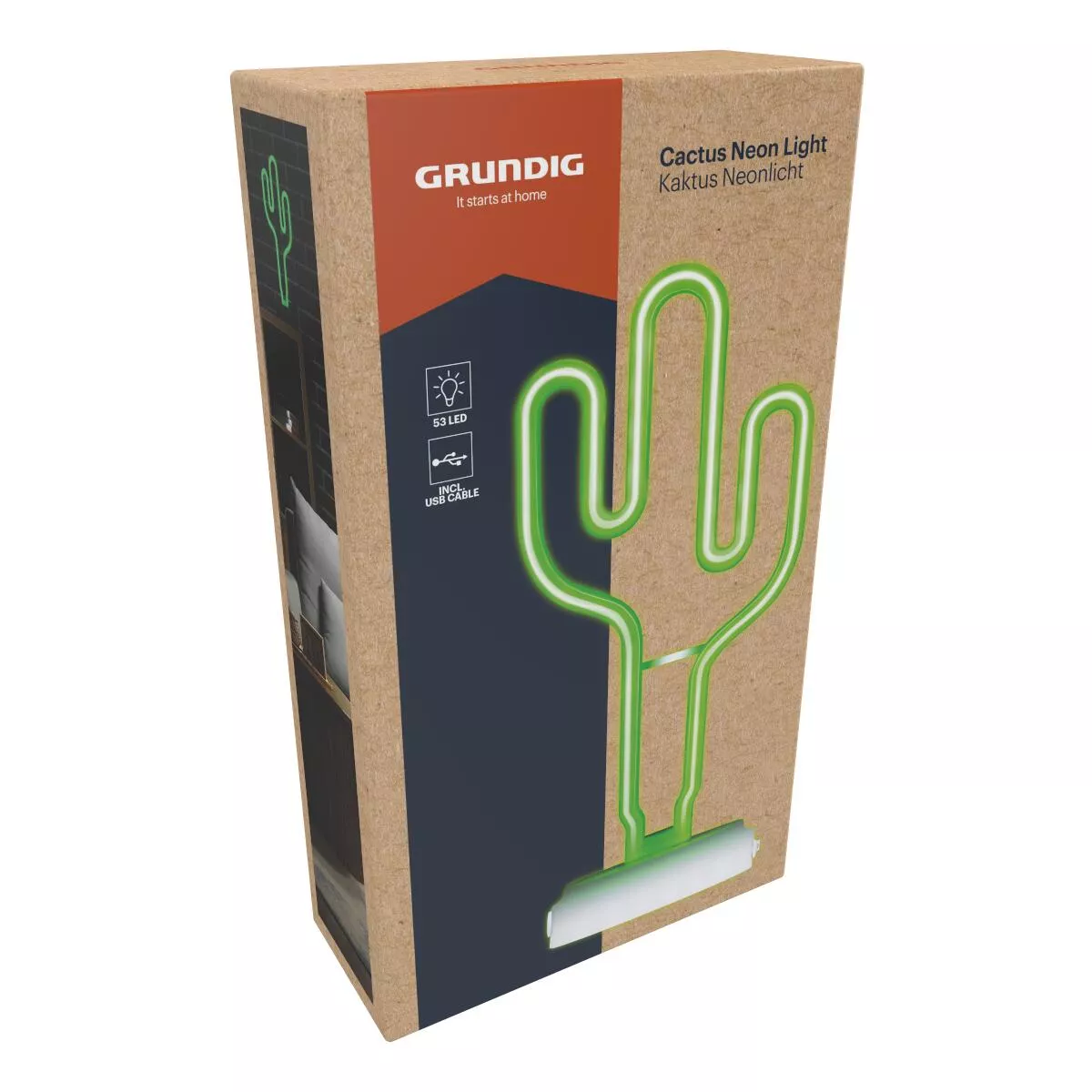 LED Neon Kaktus GRUNDIG
