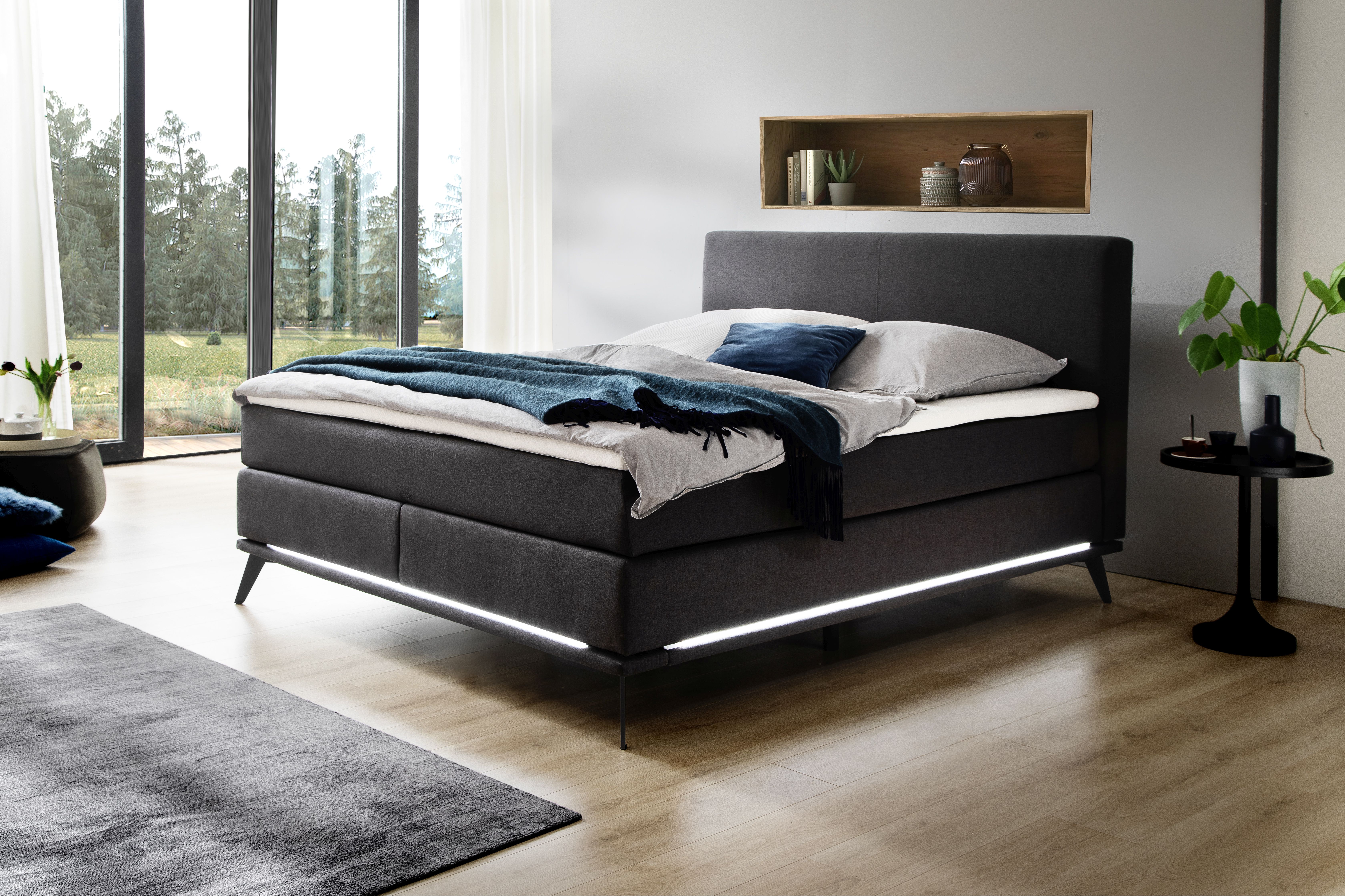 Lit boxspring MILANO