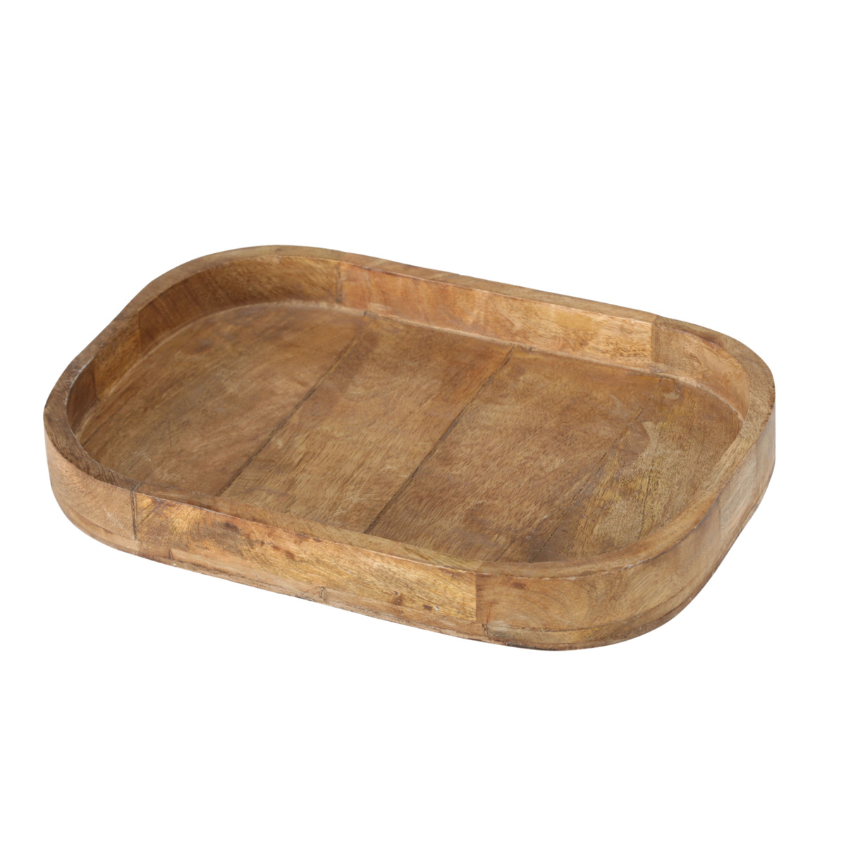 Plateau décoratif manguier 38x25cm TIKKO