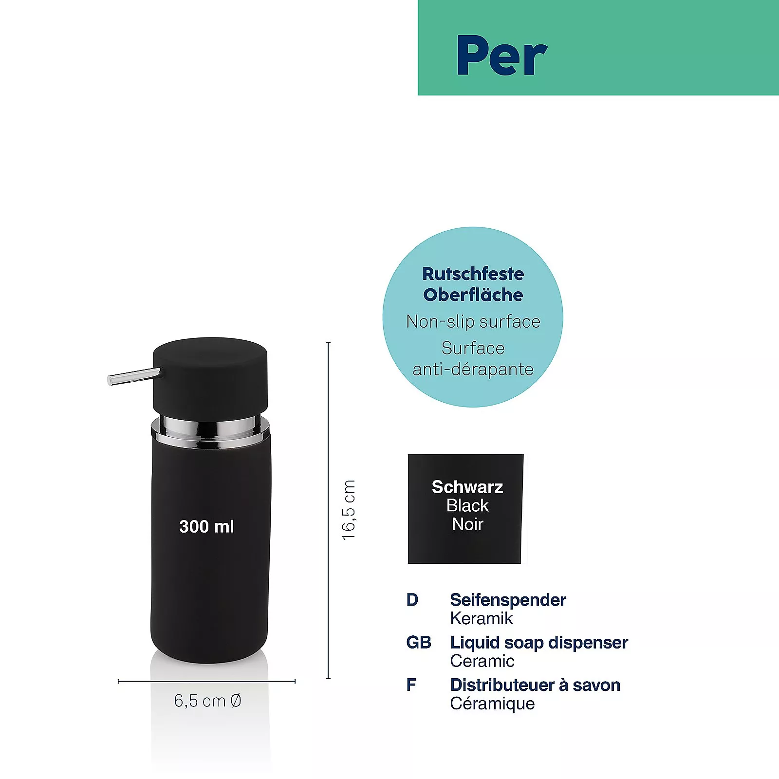 Distributeur à savon PER