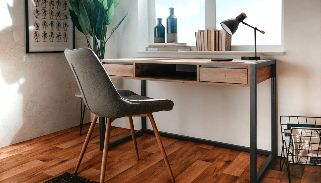 Bureau Denver,mélaminé imitation bois de chêne Artisan,L/H/P env. 120/75/60 cm Bureau Denver,mélaminé imitation bois de chêne Artisan,L/H/P env. 120/75/60 cm