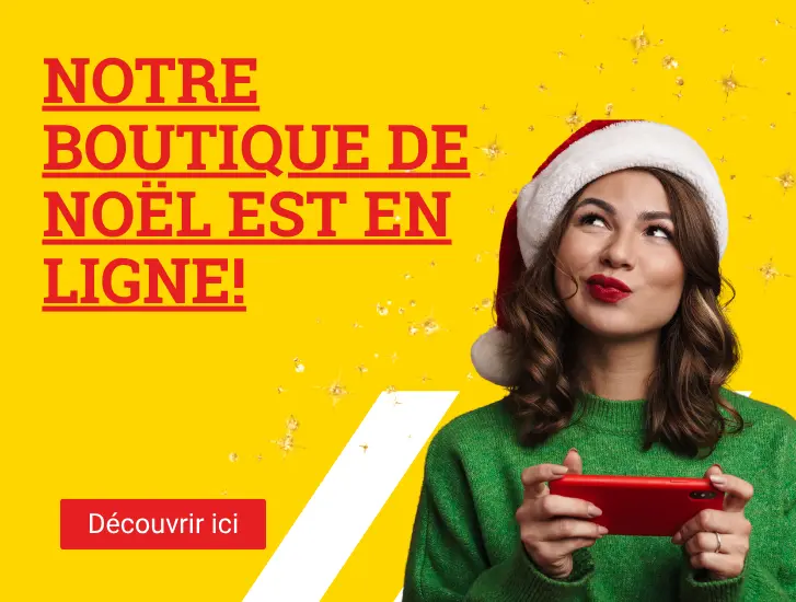 Notre boutique de Noël est en ligne! Découvrez-la ici