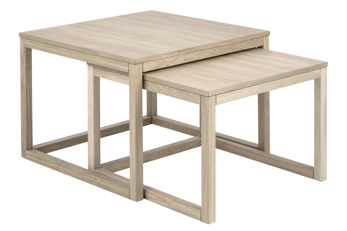 Lot de 2 tables basses CORNUS Lot de 2 tables basses CORNUS