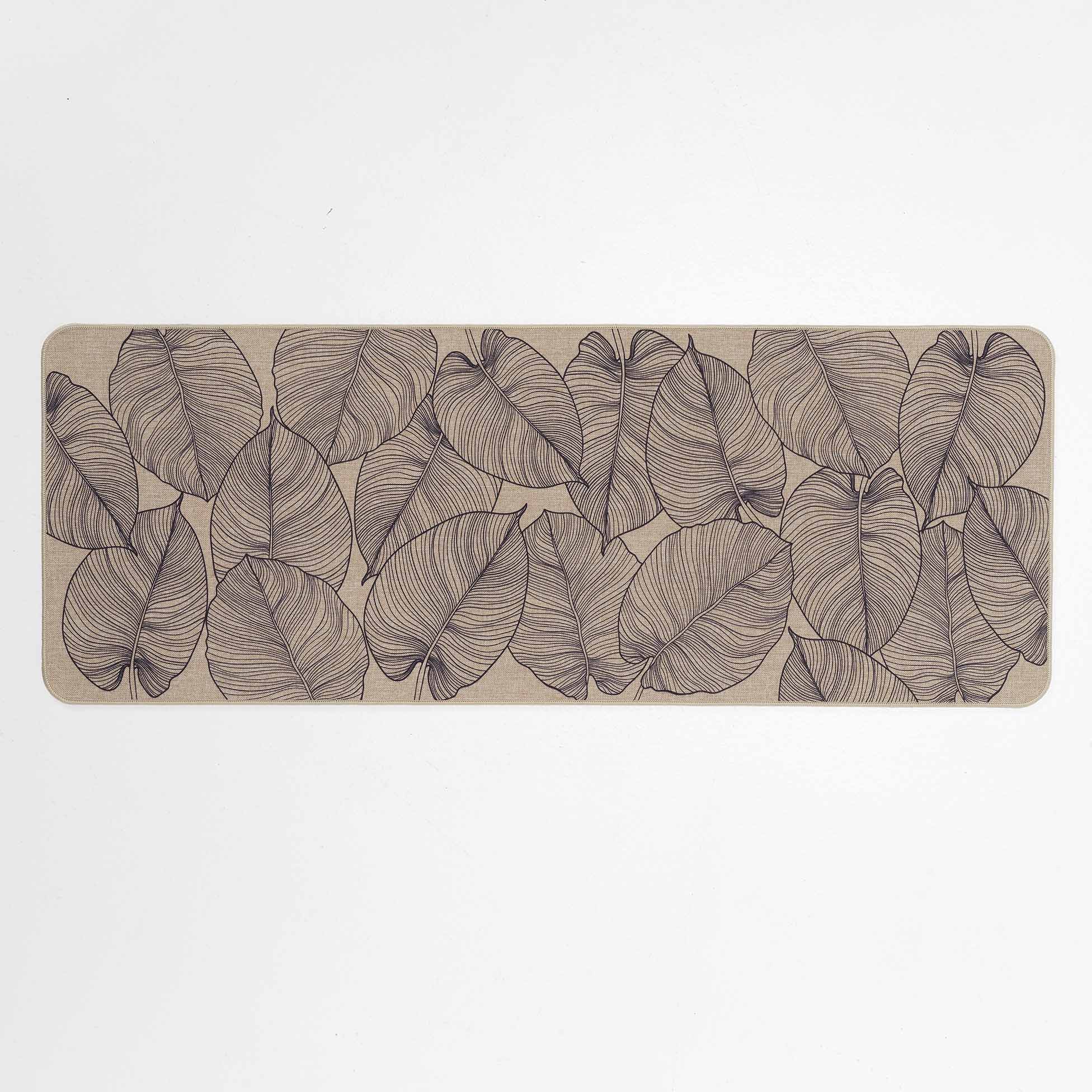 Tapis de cuisine feuilles JADE Tapis de cuisine feuilles JADE