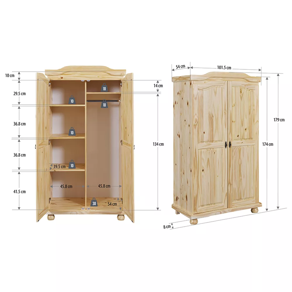 Armoire à vêtements GENF