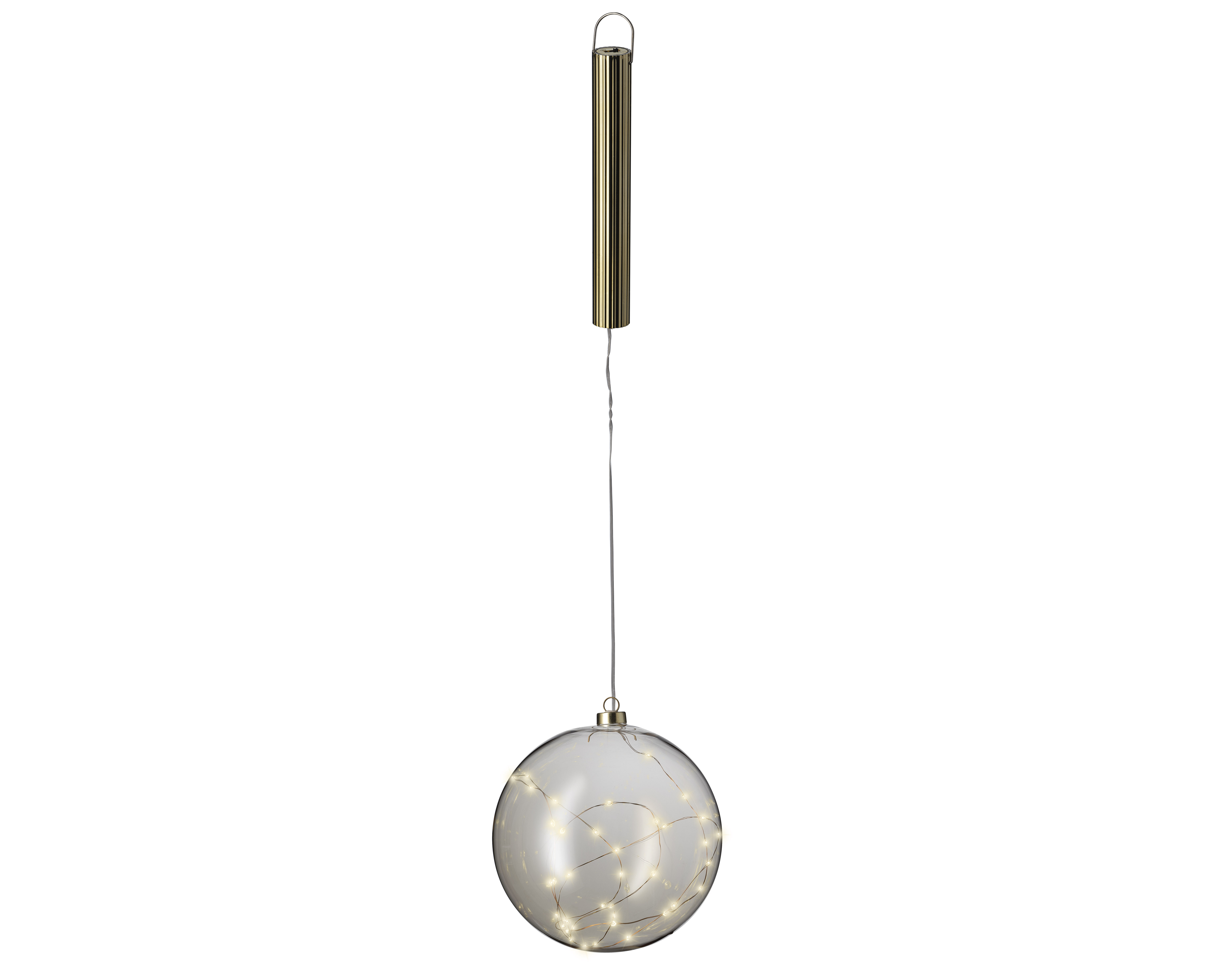 Boule LED 20 cm AMBER