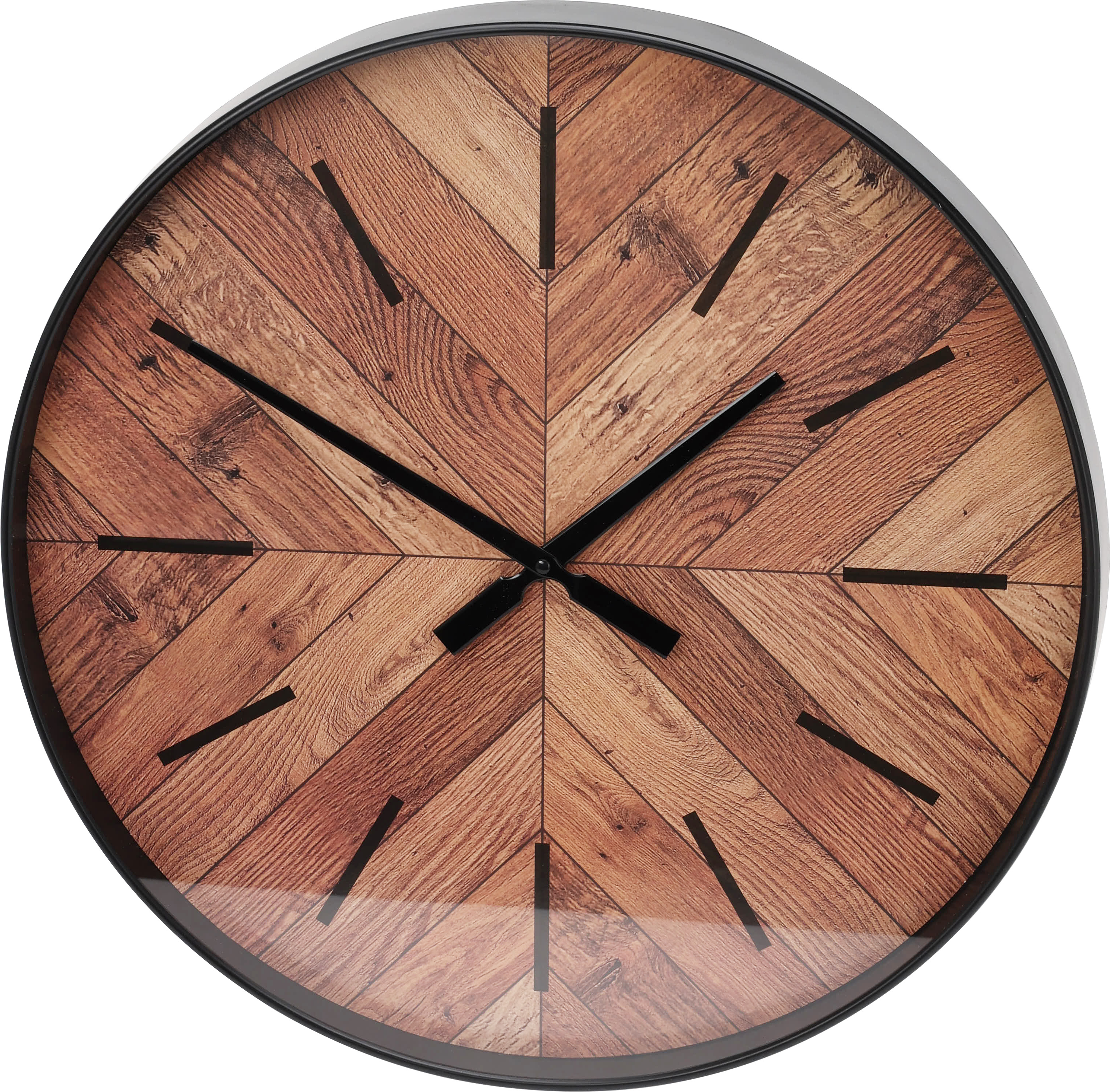 Horloge murale aspect bois EH Horloge murale aspect bois EH