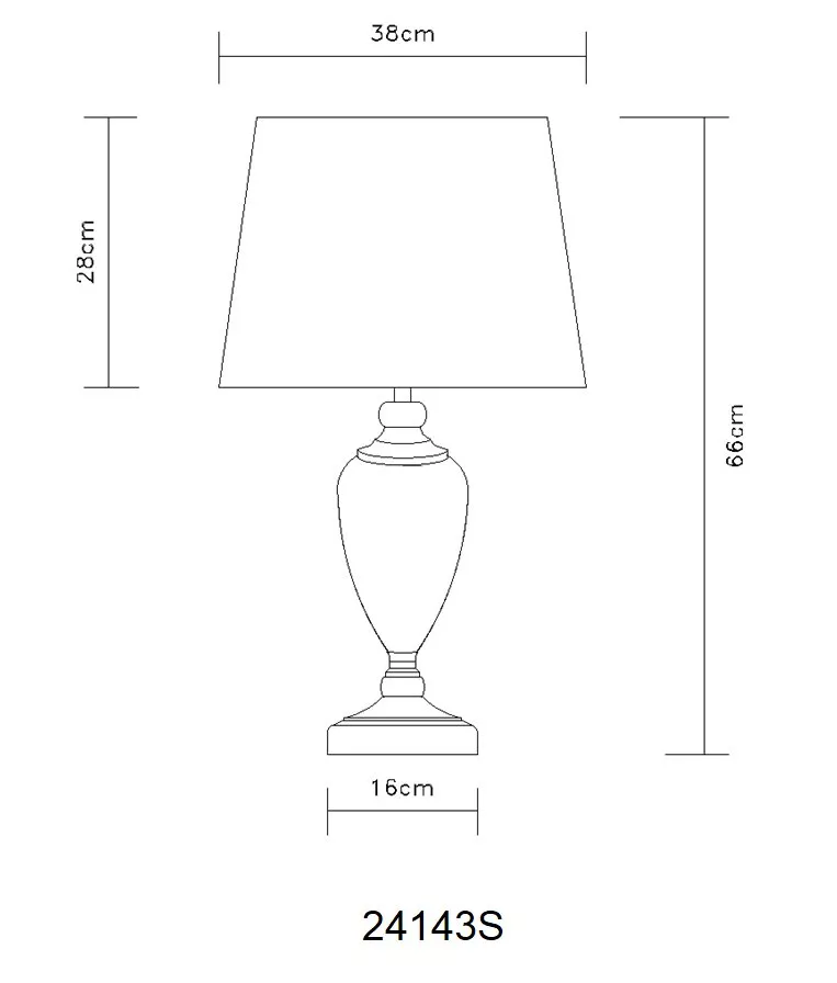 Lampe de table  LEILA