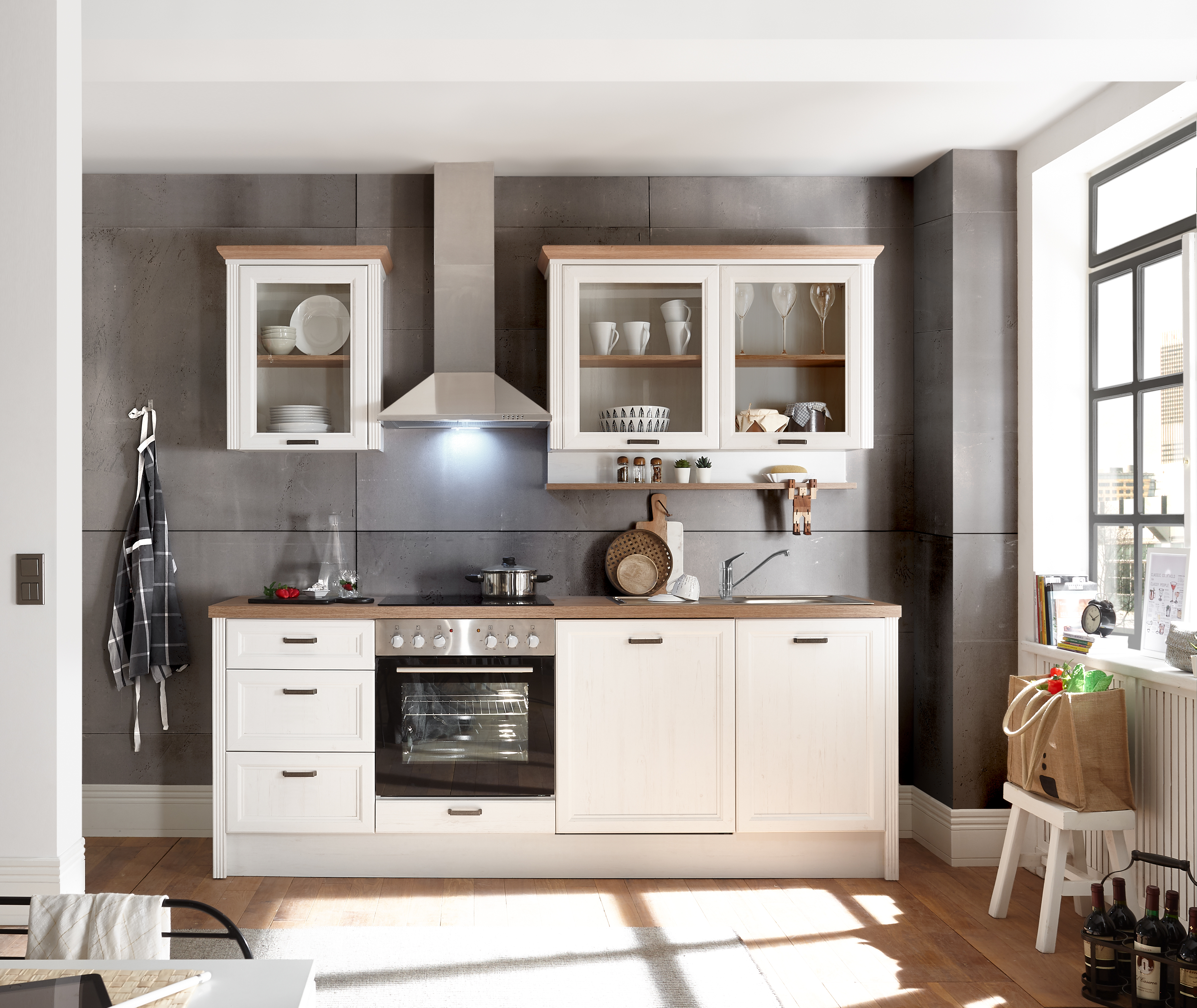 Bloc cuisine avec électroménager JASMIN II Bloc cuisine avec électroménager JASMIN II