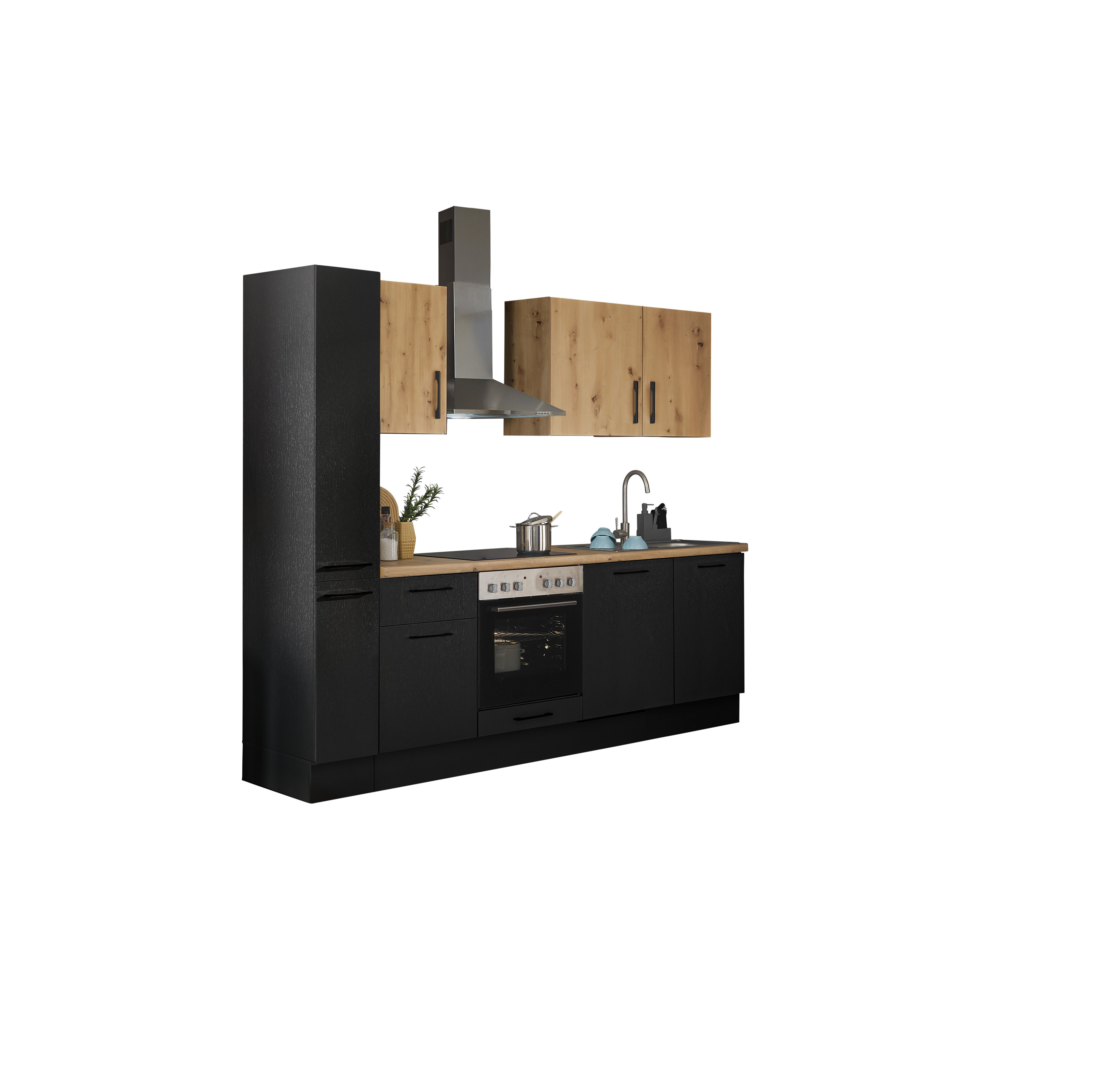 Bloc cuisine avec électroménager CORNWALL (bloc cuisine-armoire coulissante-lave-vaisselle) III