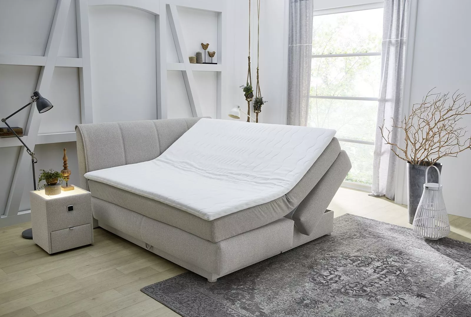 Lit boxspring  CLAUDELL MIX