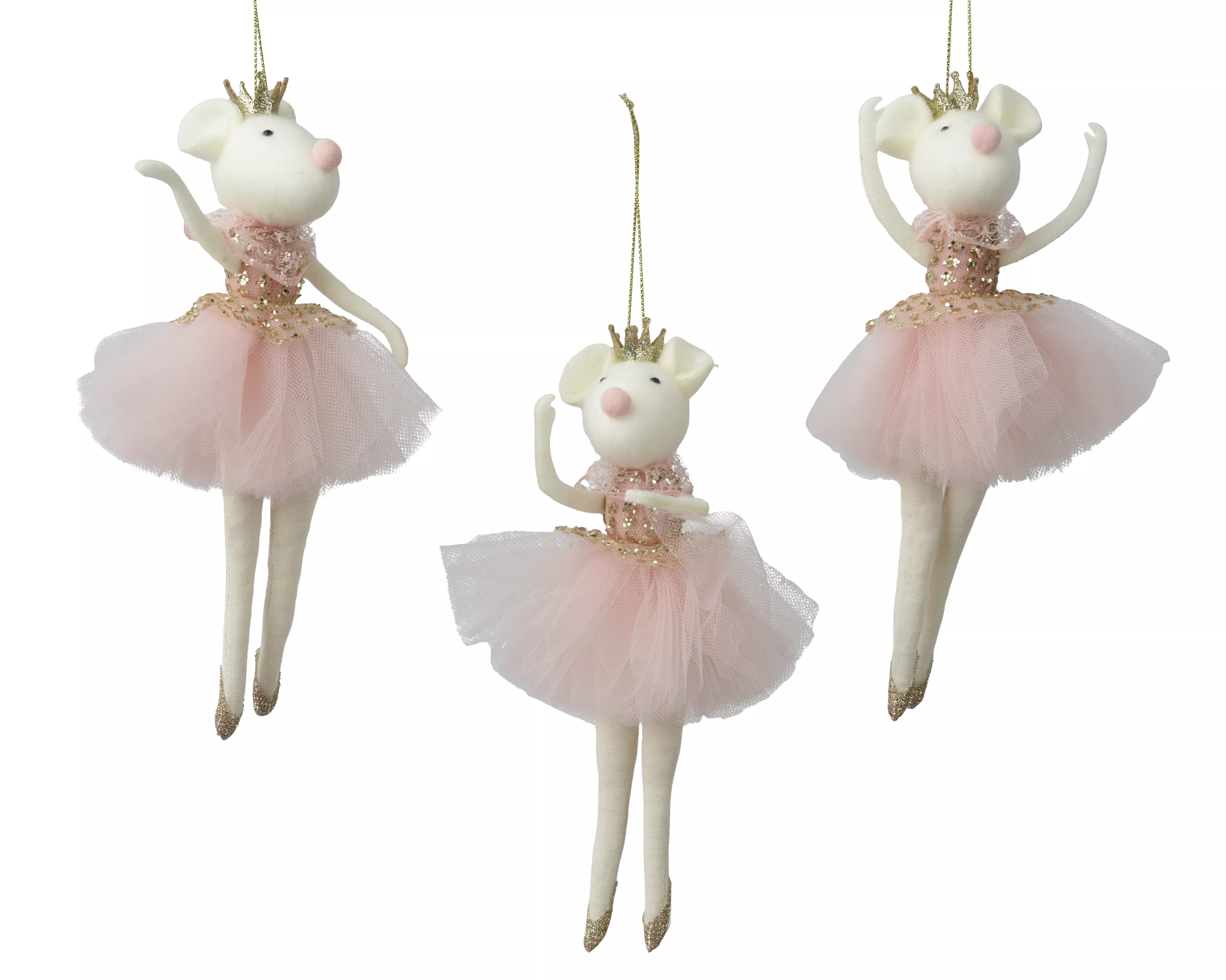 Souris ballerine à suspendre CHRISTMAS