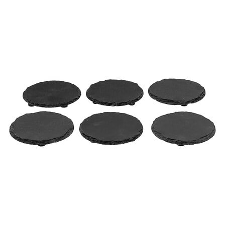 Schieferuntersetzer 6er Set 5-FIVE