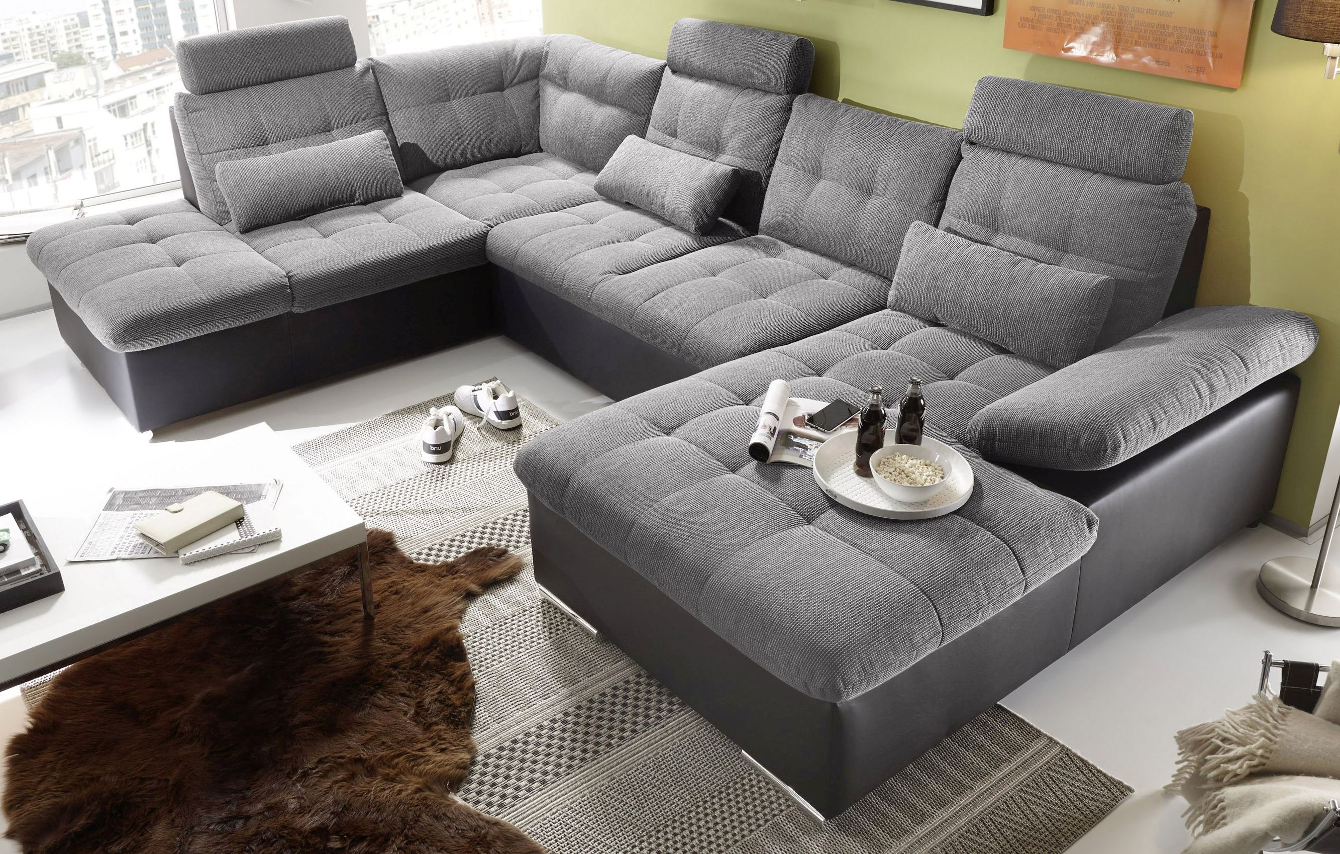 Canapé en U convertible JAKARTA Canapé en U convertible JAKARTA