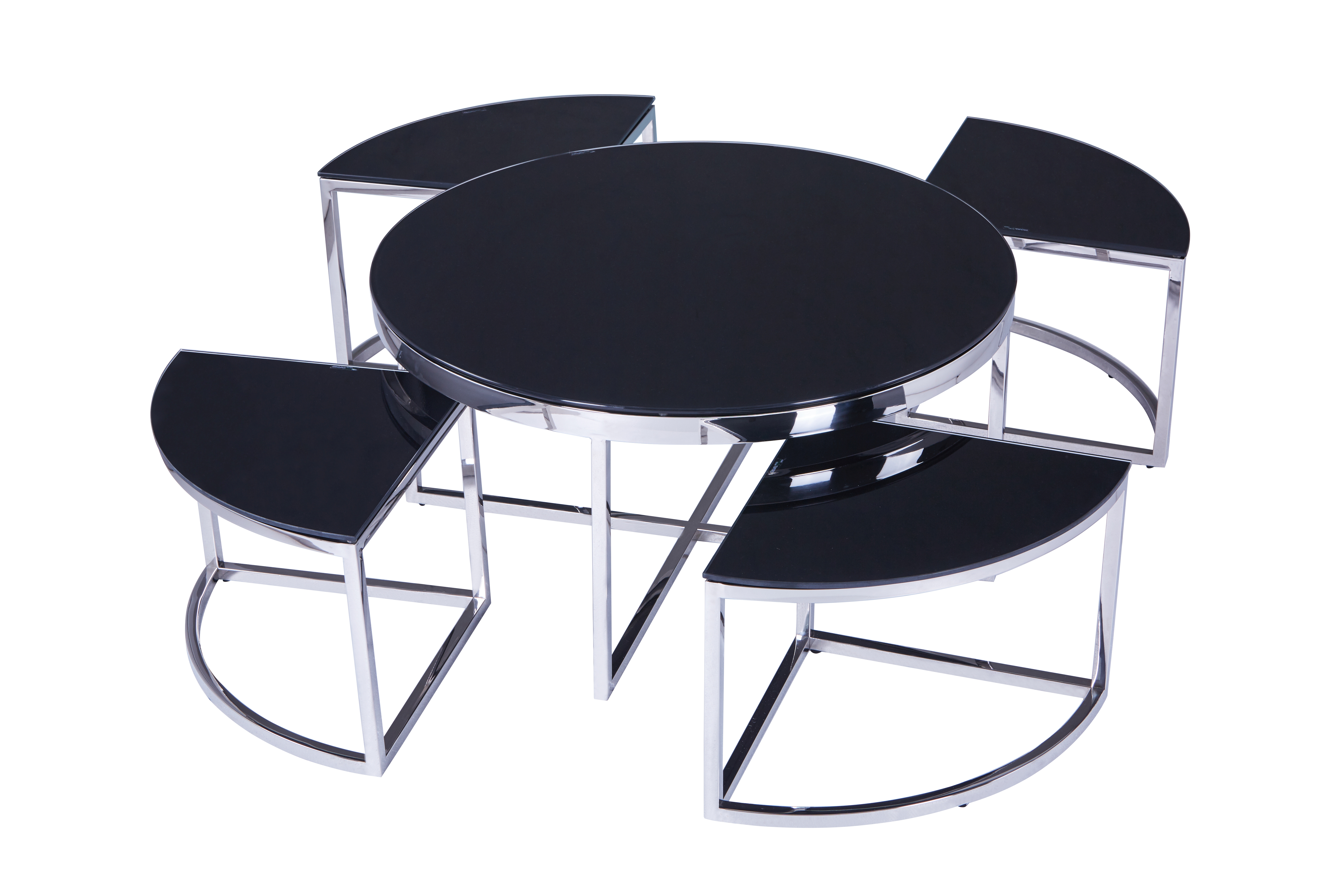 Lot de 5 tables basses C90 Lot de 5 tables basses C90