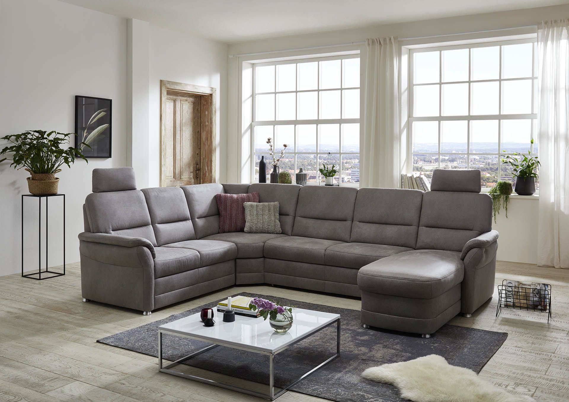 Canapé en U convertible avec fonction relax PP-QL11014 Q+ Canapé en U convertible avec fonction relax PP-QL11014 Q+