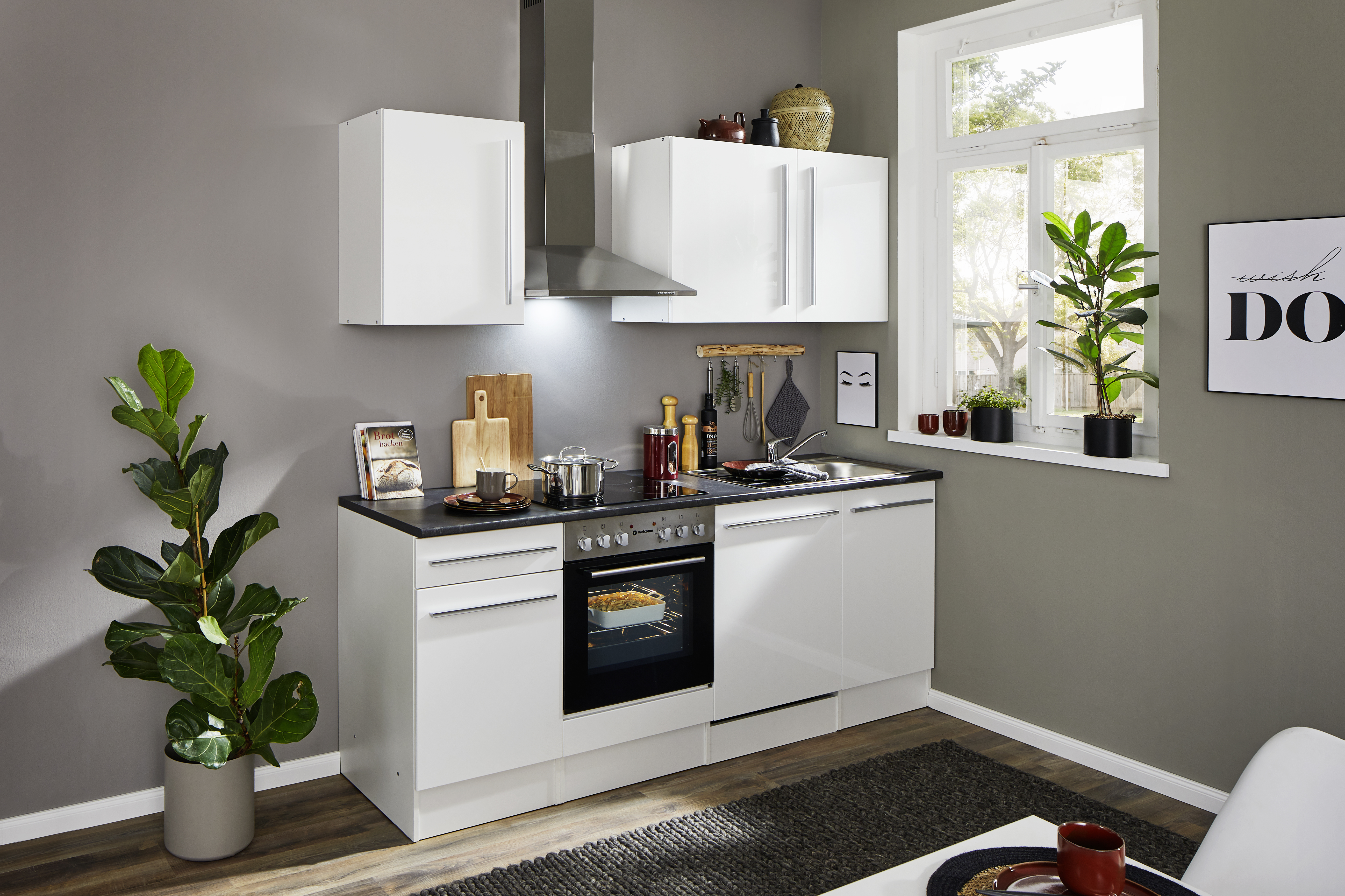 Bloc cuisine avec électroménager JAZZ 8 (bloc cuisine) I