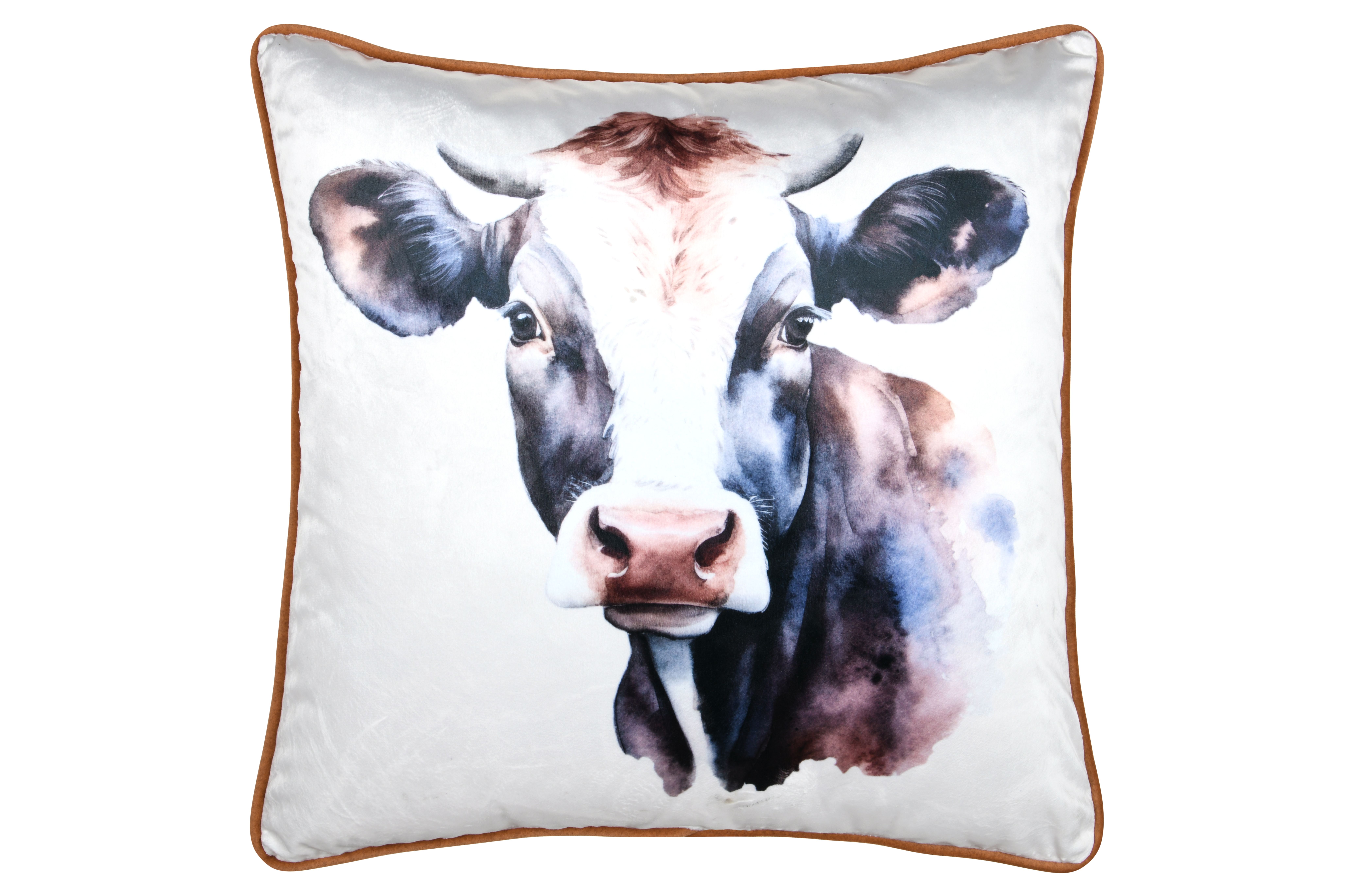 Coussin décoratif vache HOMETEX