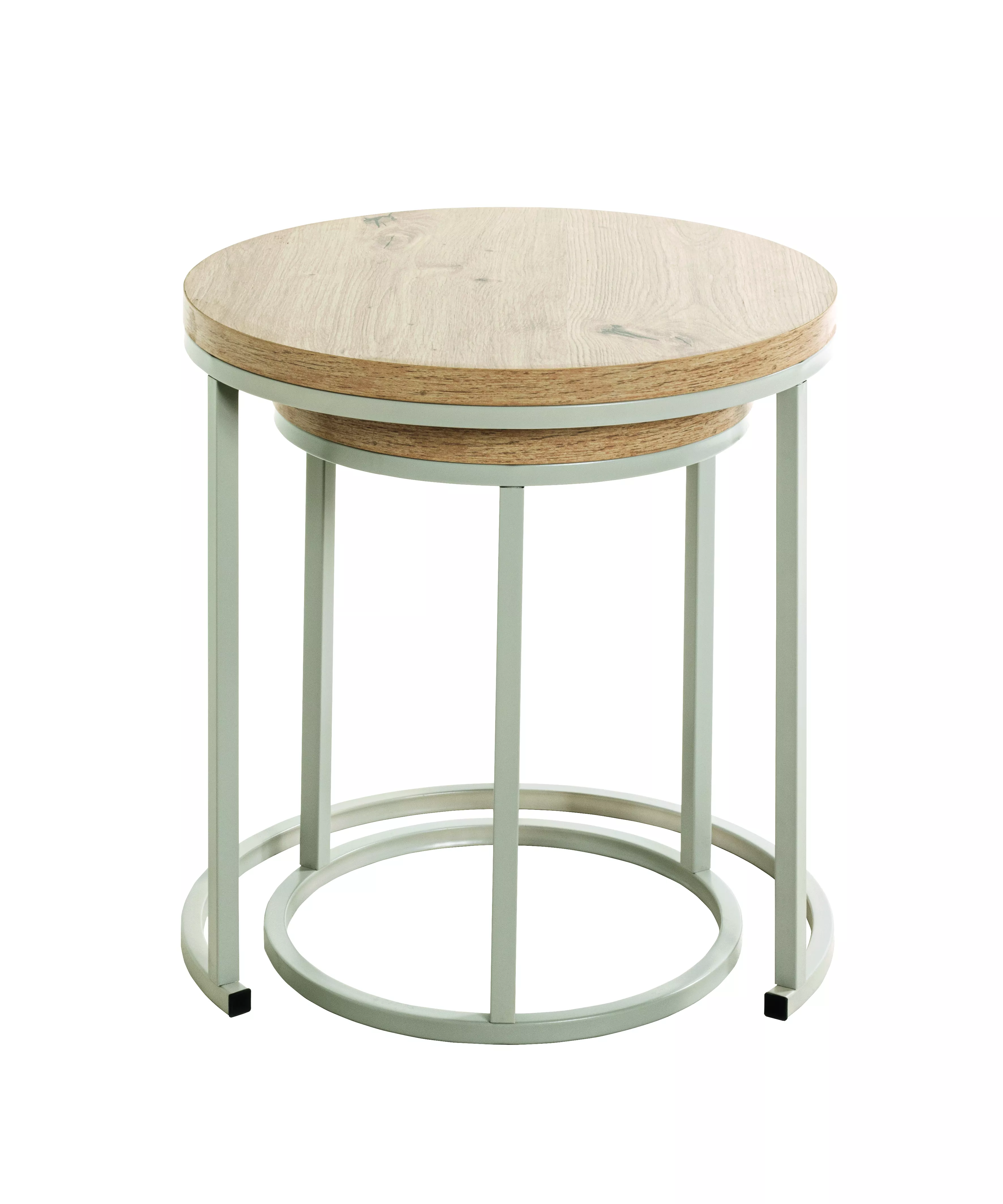 Lot de 2 tables gigognes LEVI