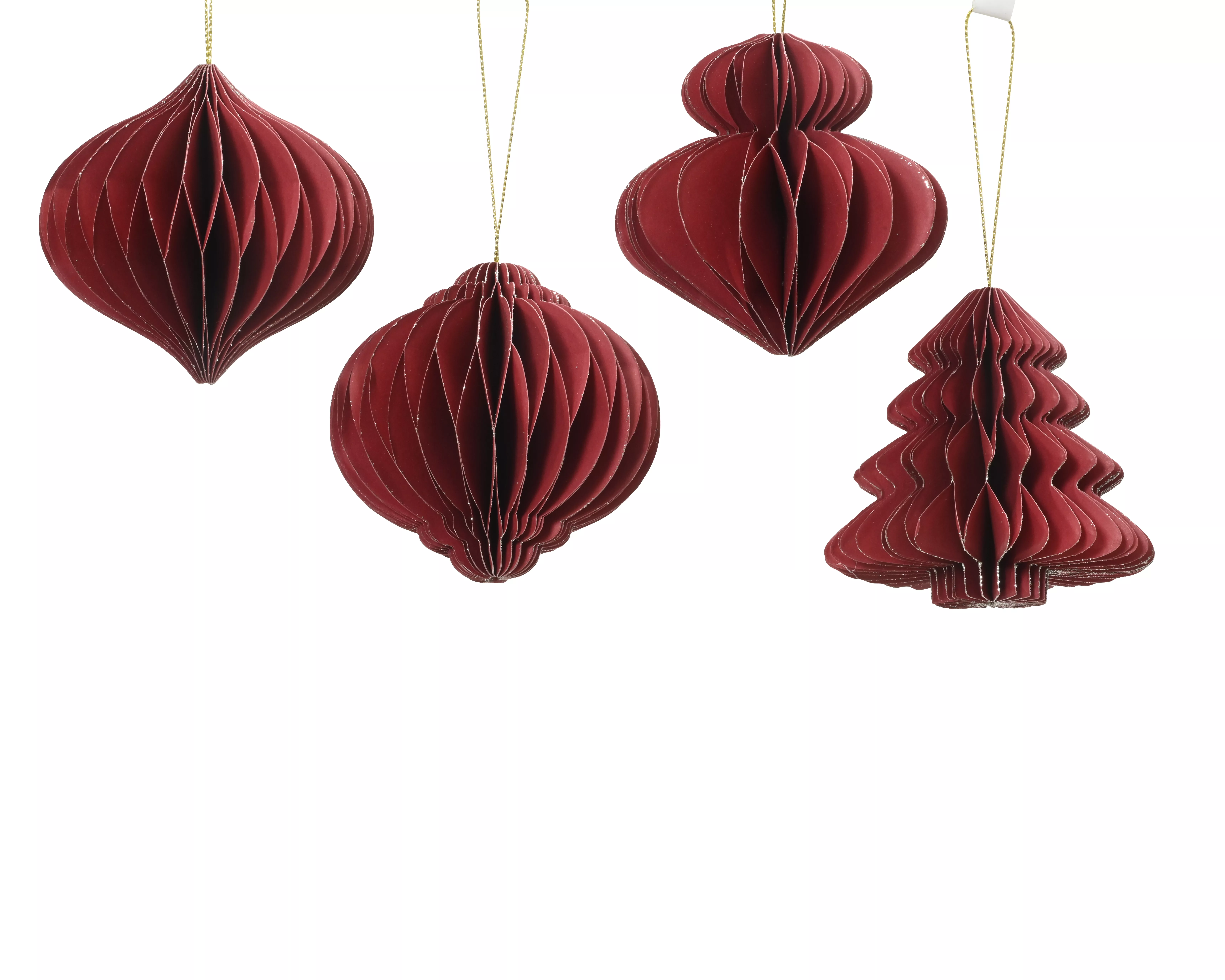 Déco papier à suspendre CHRISTMAS