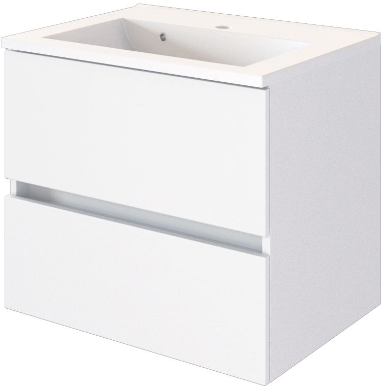 Meuble sous vasque avec plan vasque 60 BAABE Meuble sous vasque avec plan vasque 60 BAABE