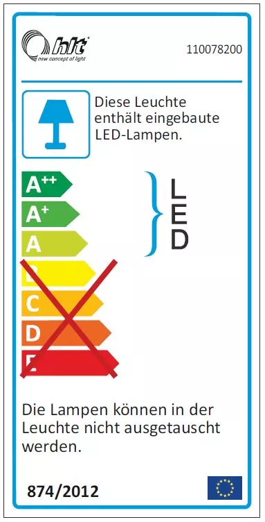 Lot de 2 LED à clipser BELLA 1100-782-00