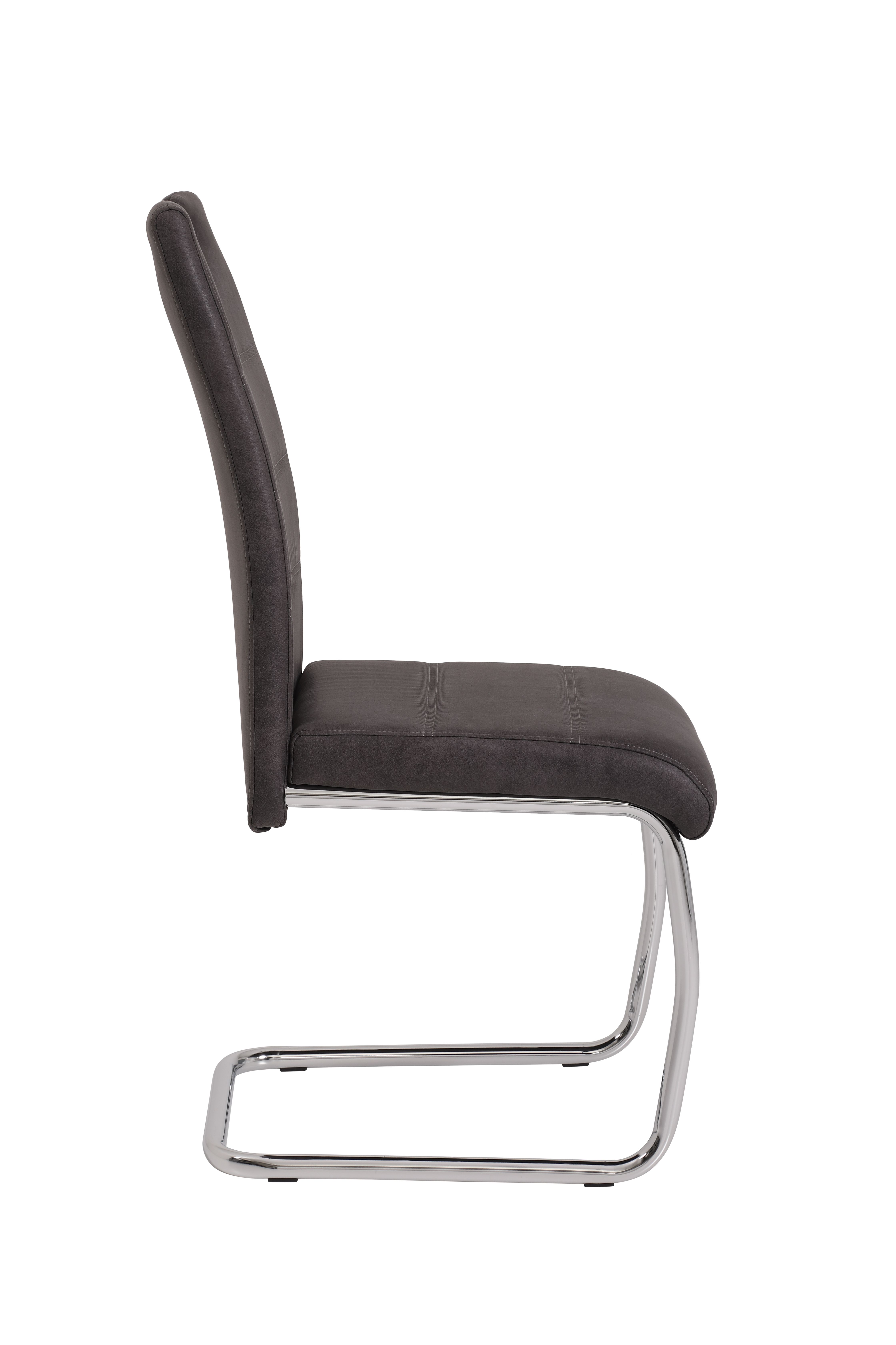 Chaise à piètement luge FLORA II S
