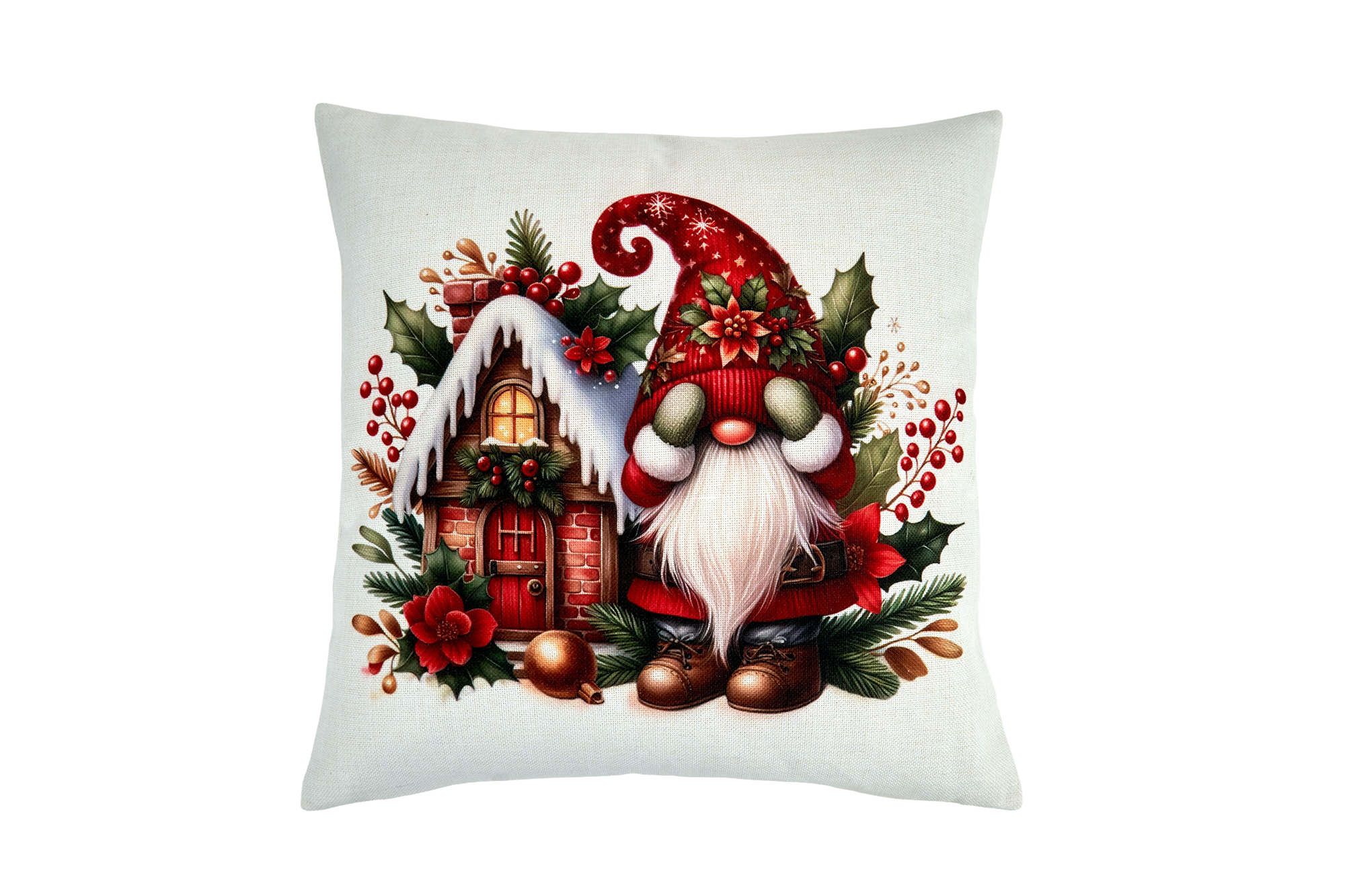 Housse de coussin lutin TOMTE