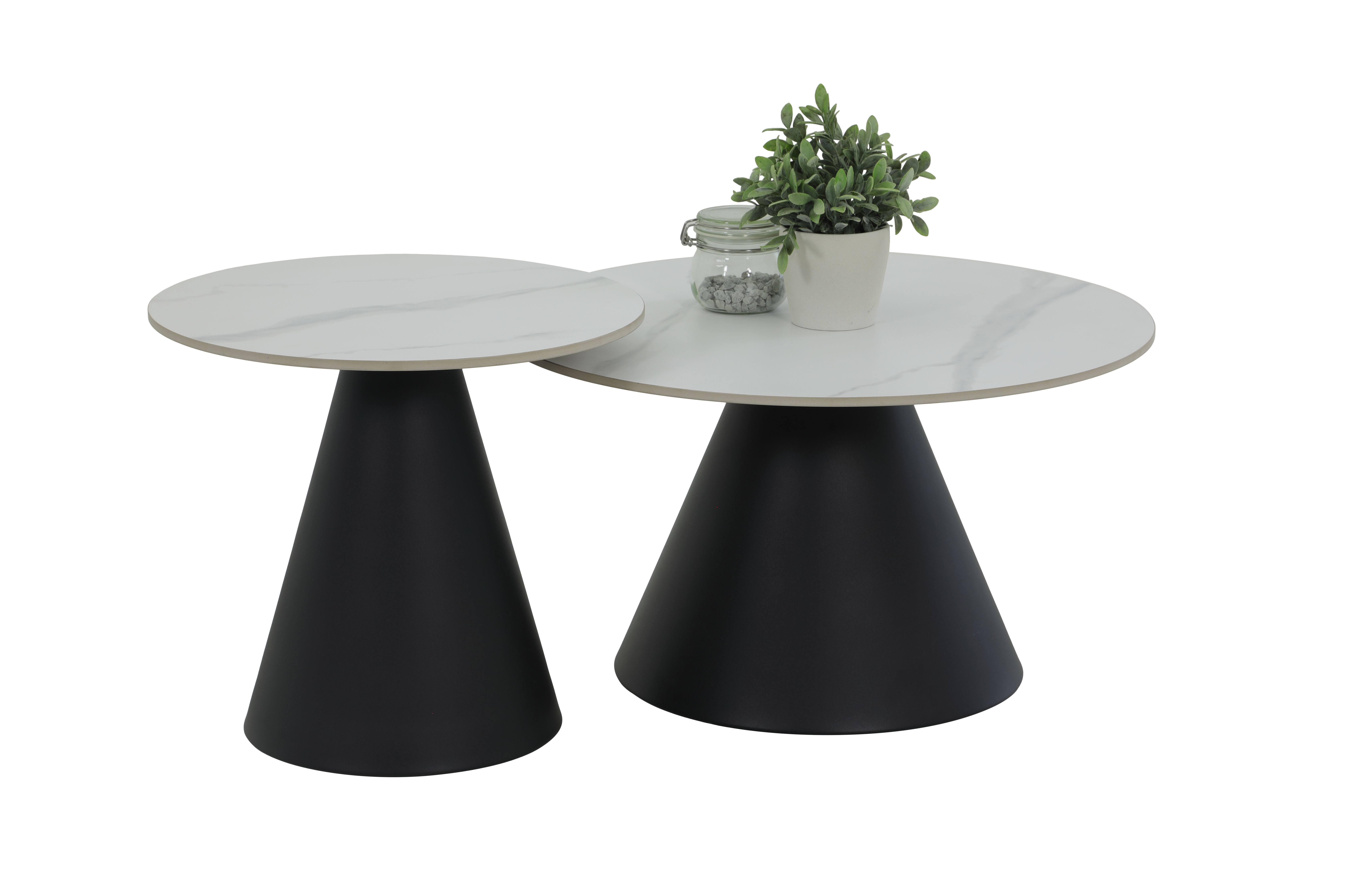 Lot de 2 tables basses MALLAWI