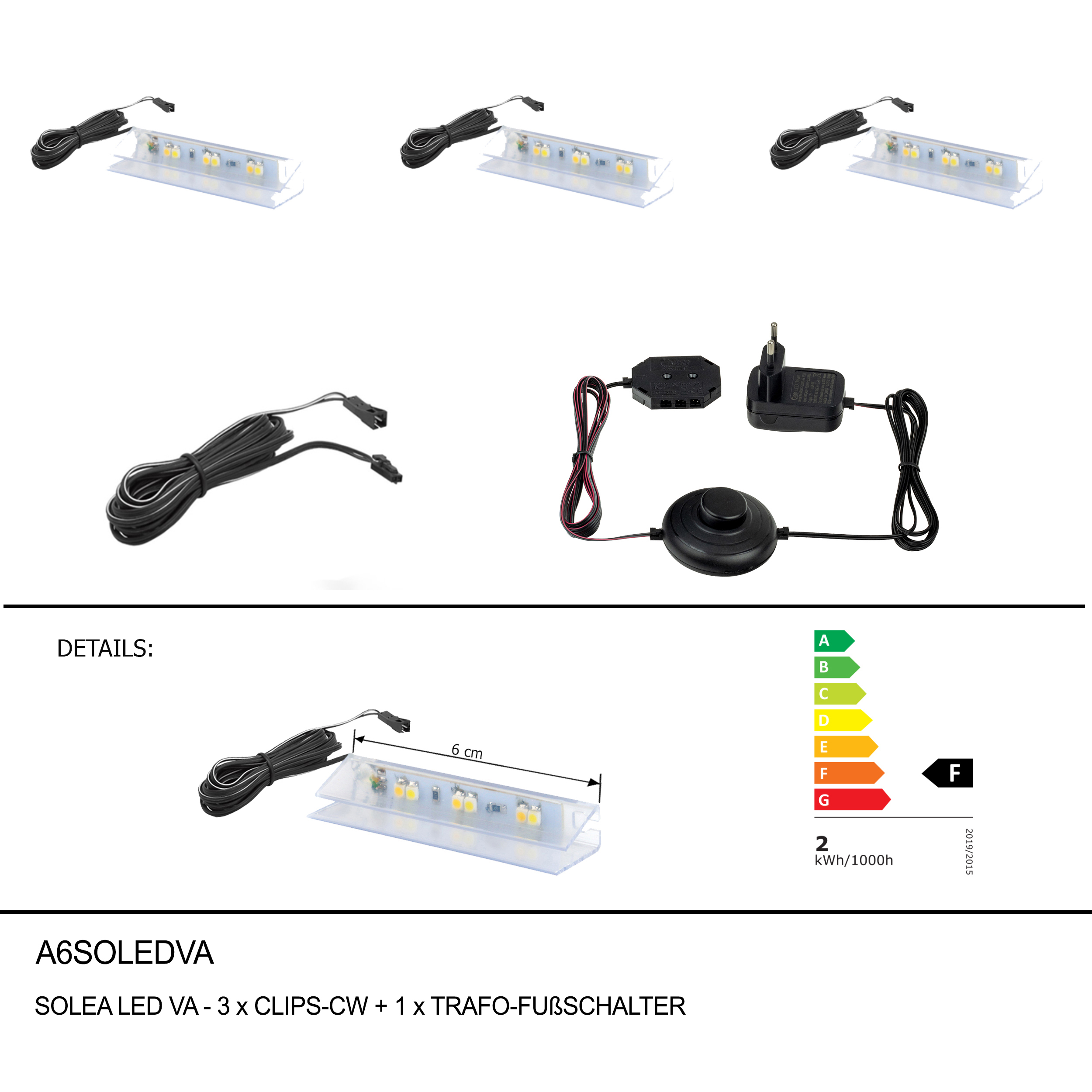 Set d'éclairage SOLEA