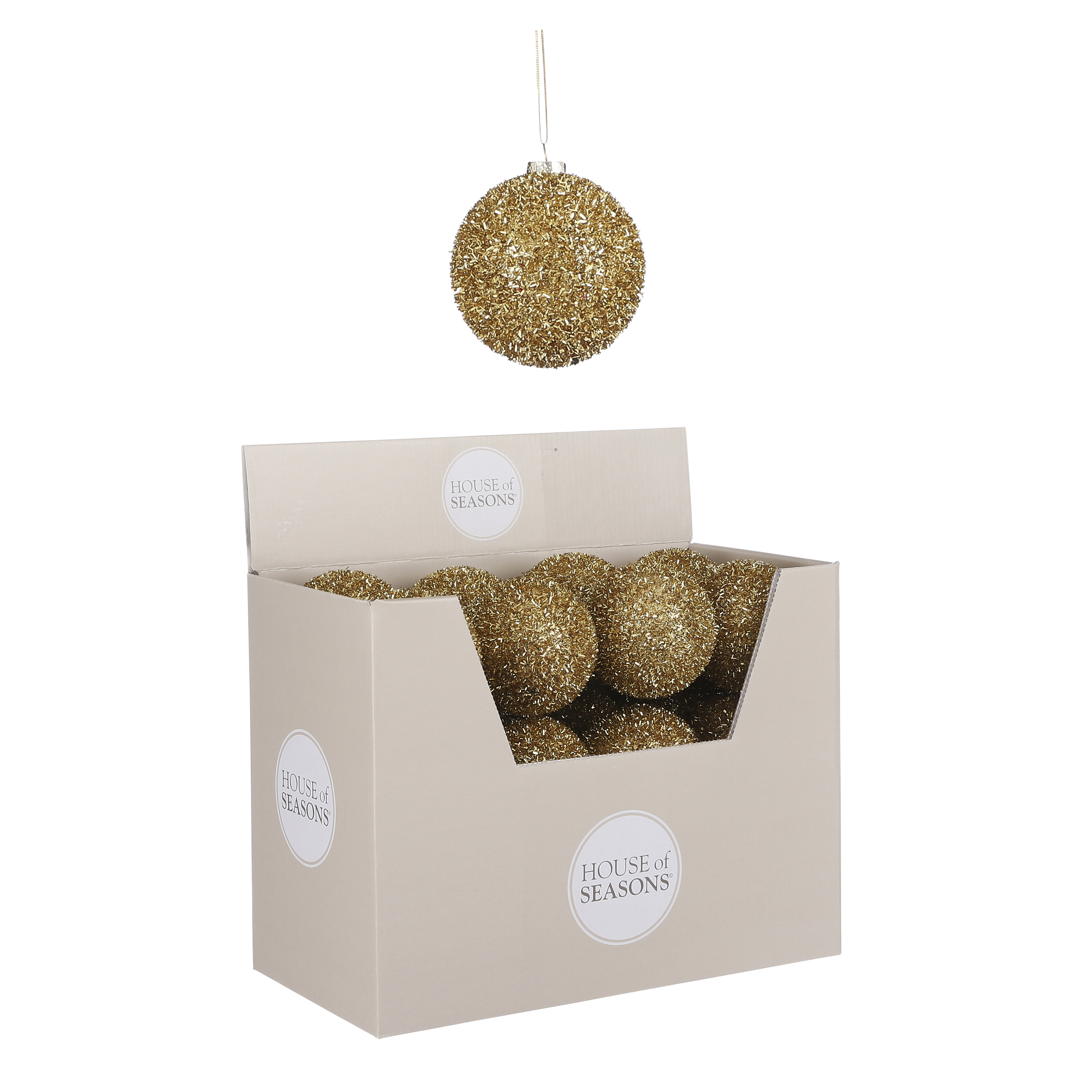Boule incassable 8 cm GOLD