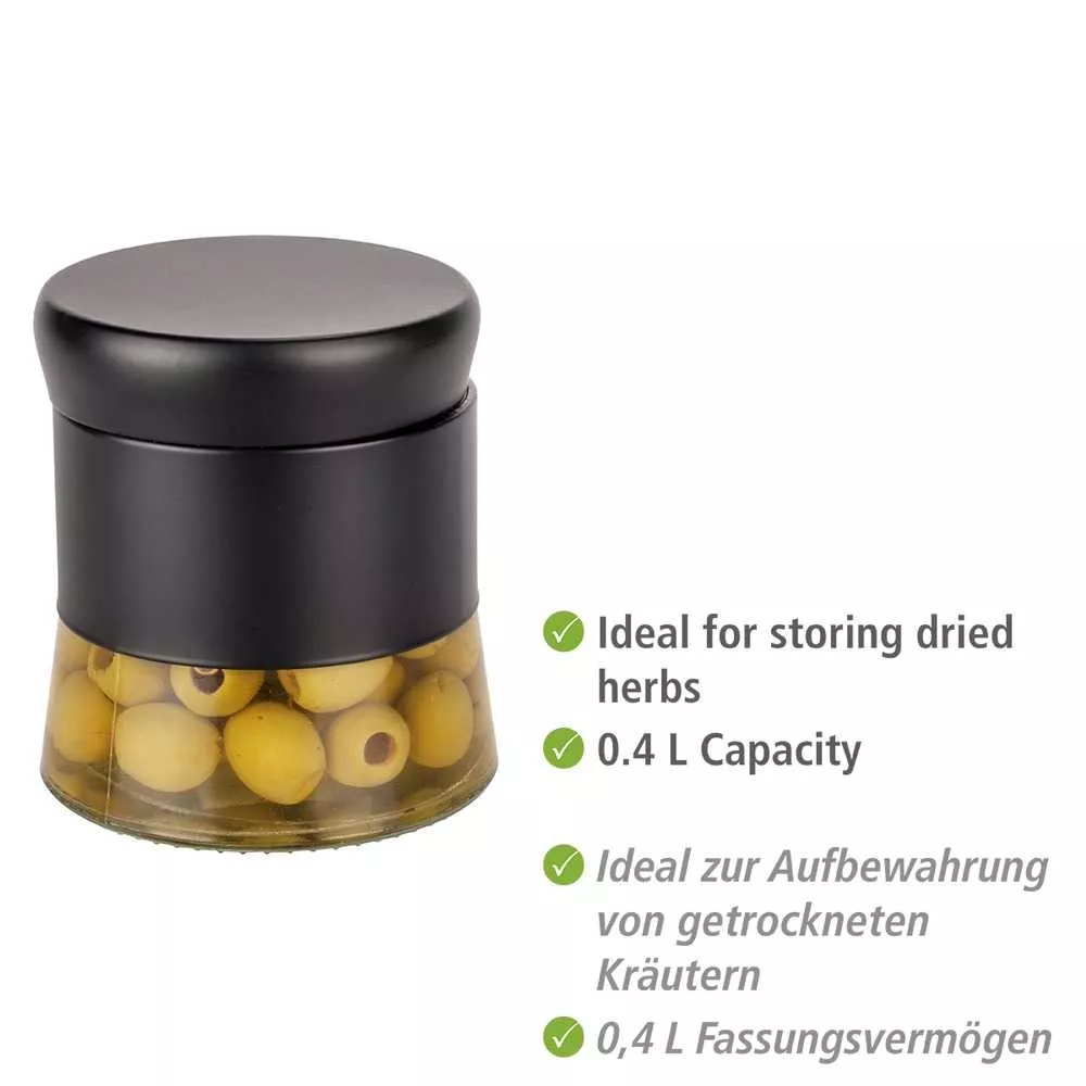 Pot à épices en verre 0,4 l. Boga