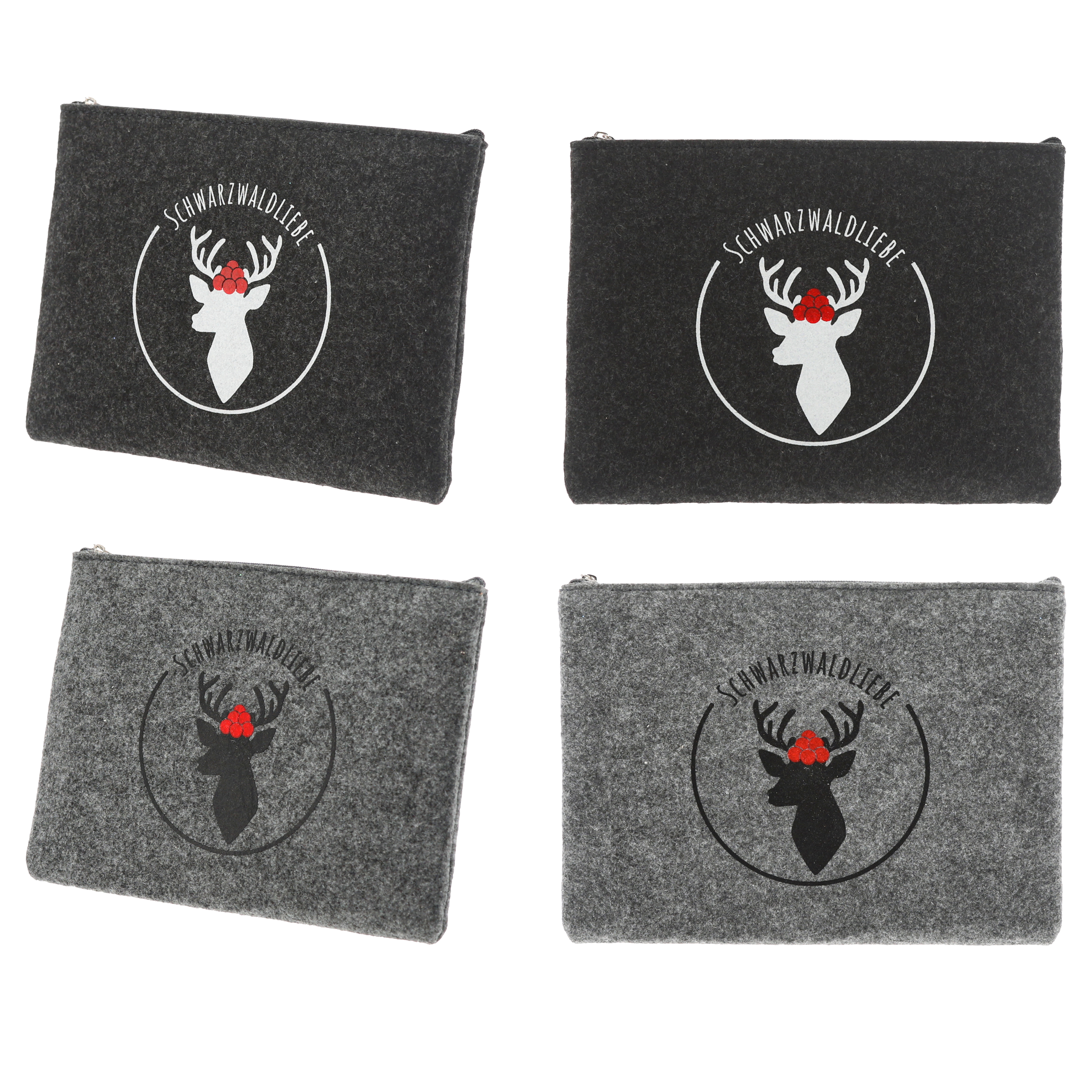 Pochette cadeau Schwarzwaldliebe FILZ Pochette cadeau Schwarzwaldliebe FILZ