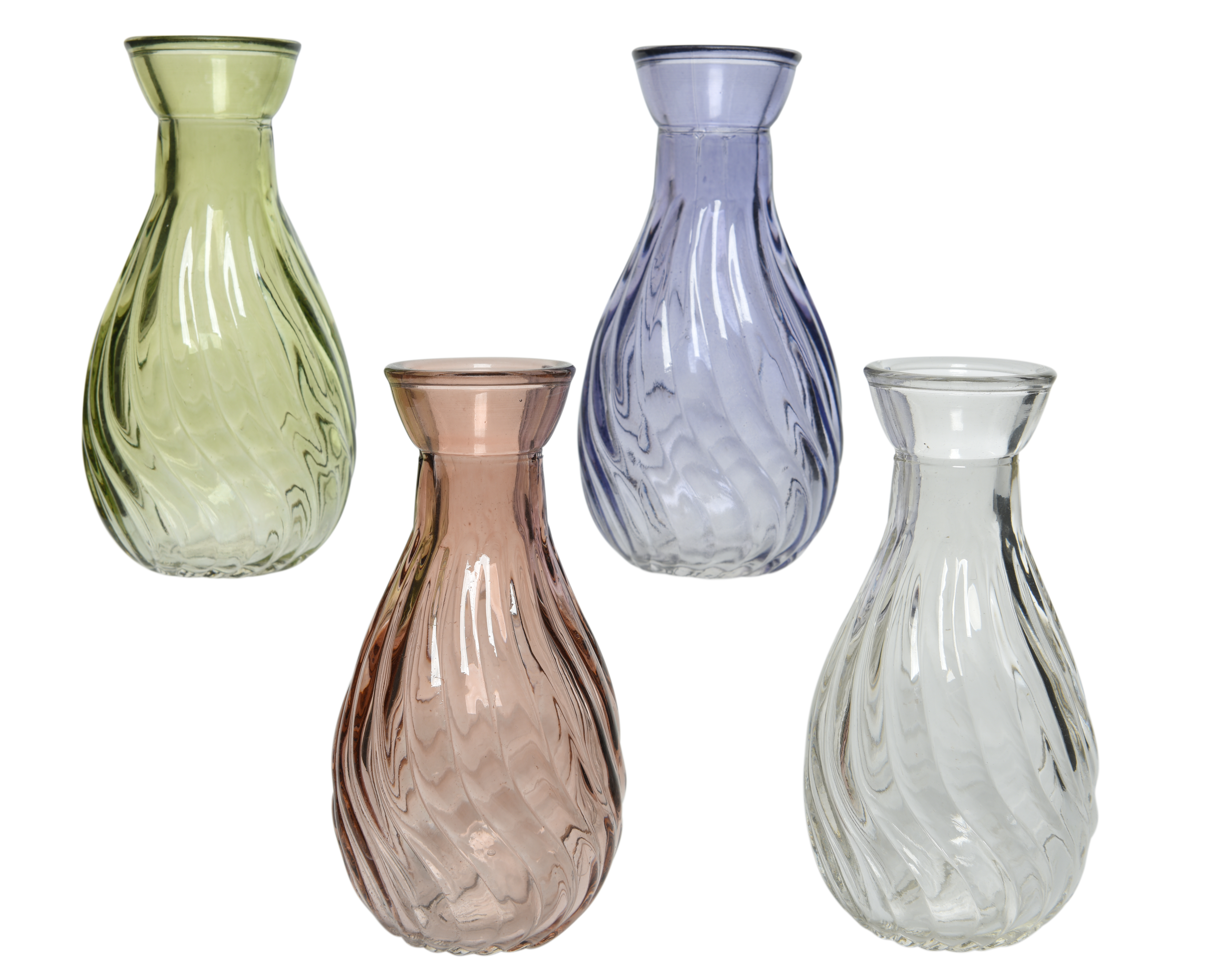 Vase en verre pastel 10cm DEKO